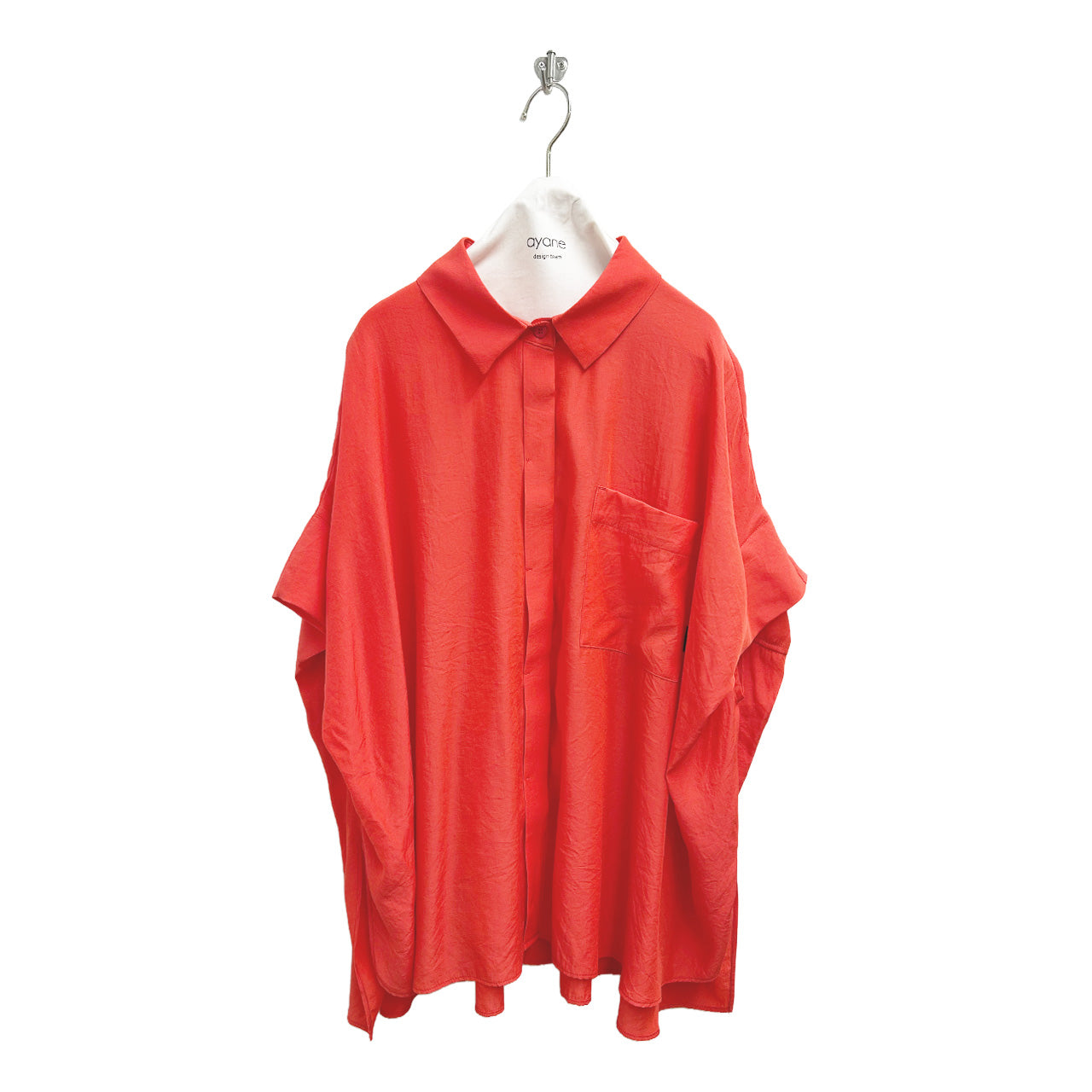 【ayane】オーバーサイズトロミシャツ/826514