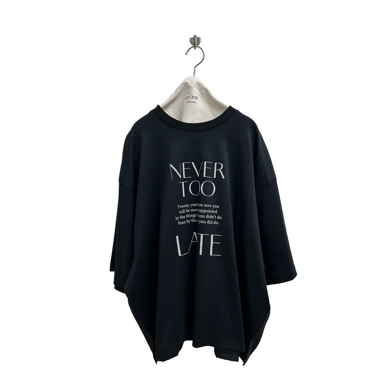 【ayane】ドッキングバックギャザーTシャツ/826517