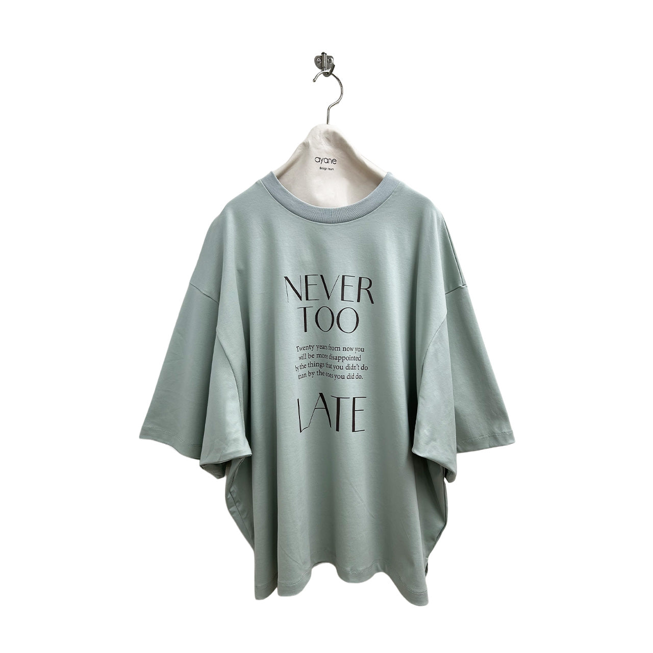 【ayane】ドッキングバックギャザーTシャツ/826517