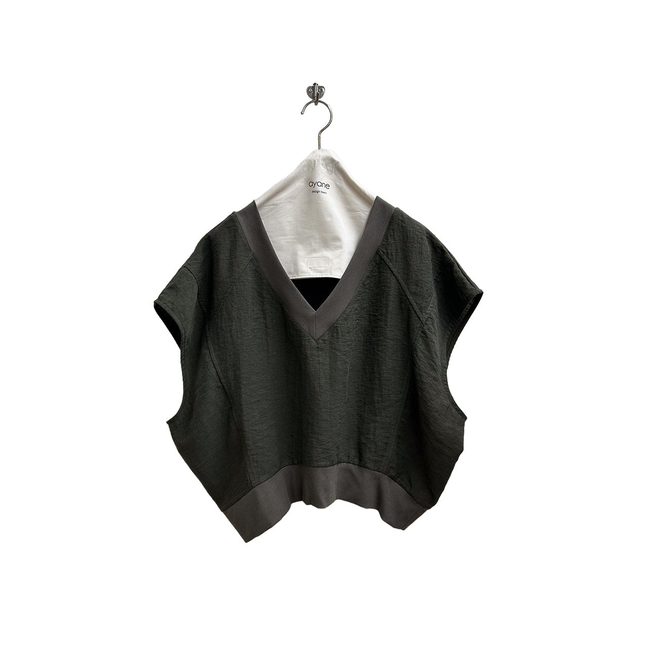【ayane】リネン混ワッシャープルオーバー/826523