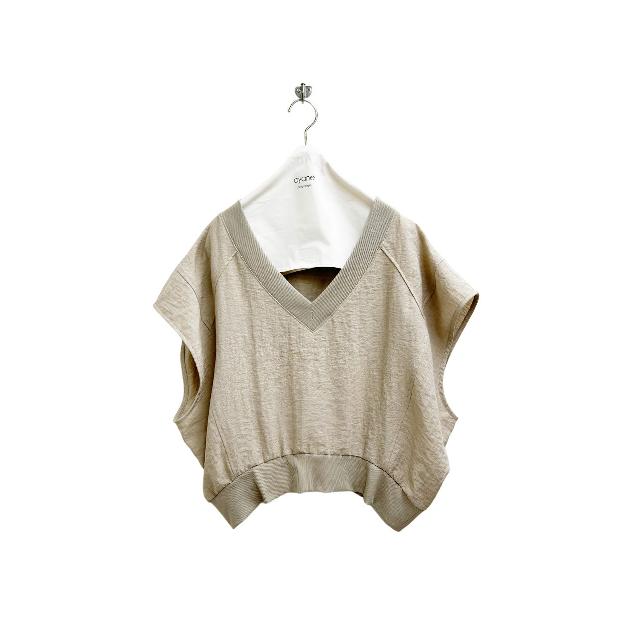 【ayane】リネン混ワッシャープルオーバー/826523