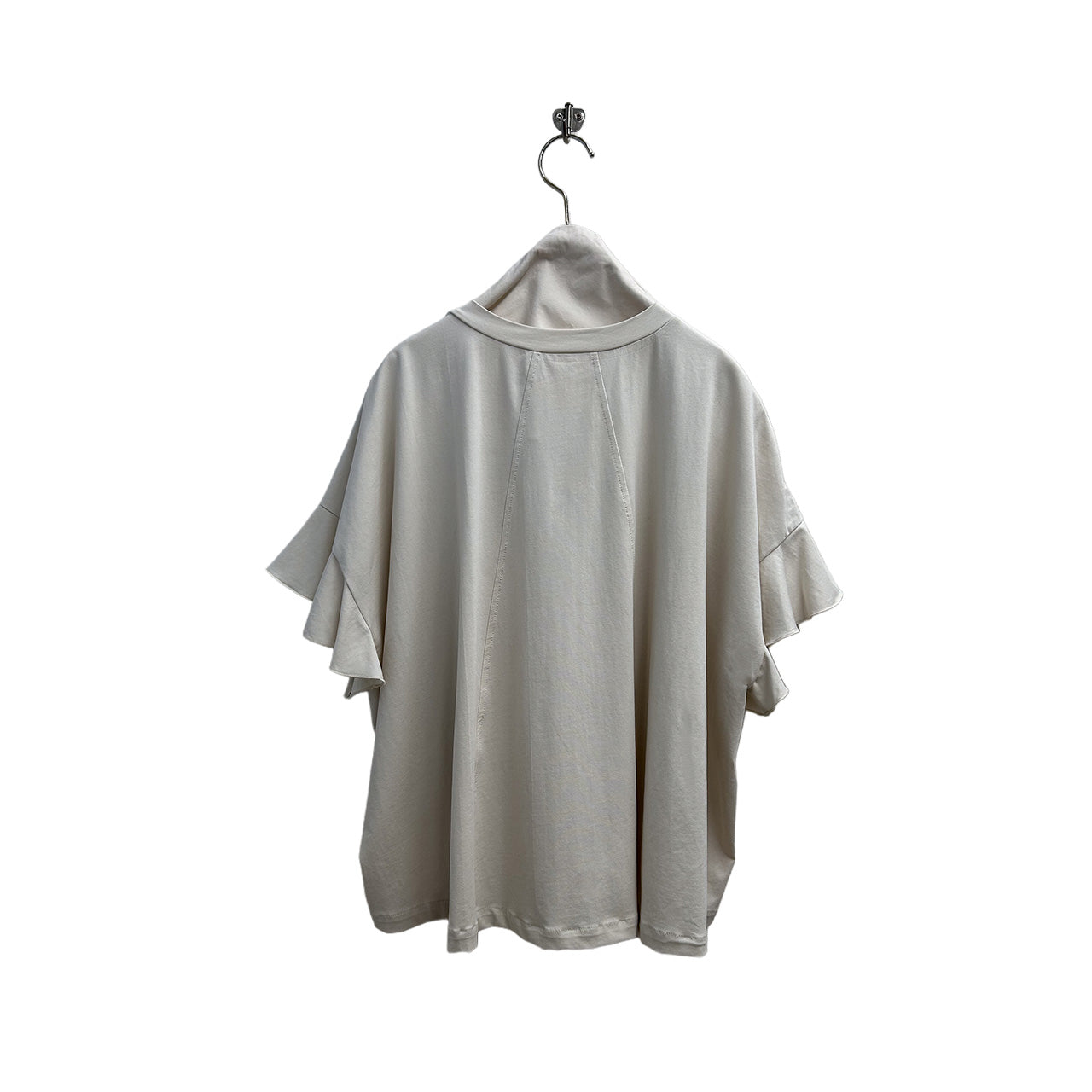 【ayane】ラッフルスリーブVネックTシャツ/826527