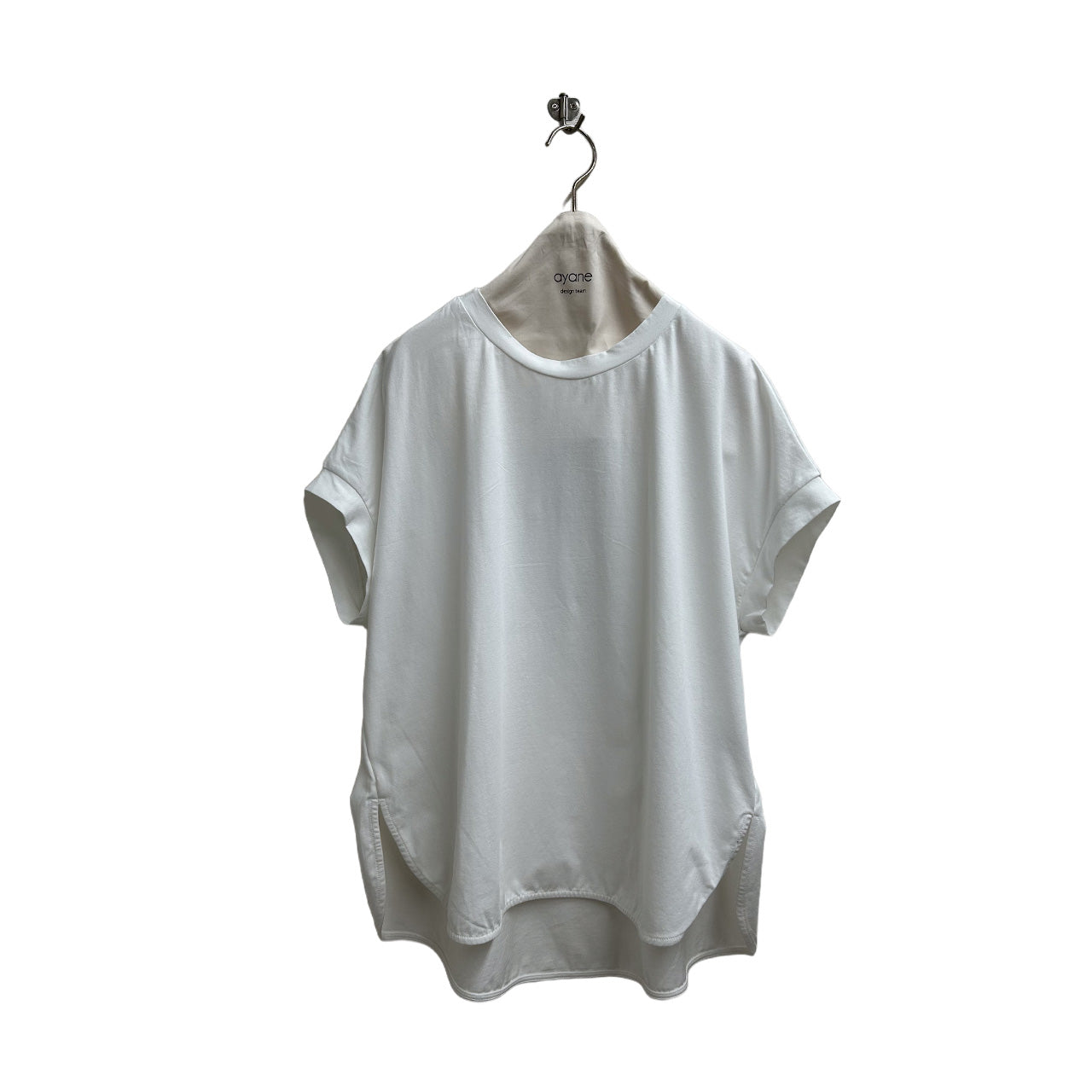 【ayane】フレンチスリーブバックロゴTシャツ/826528