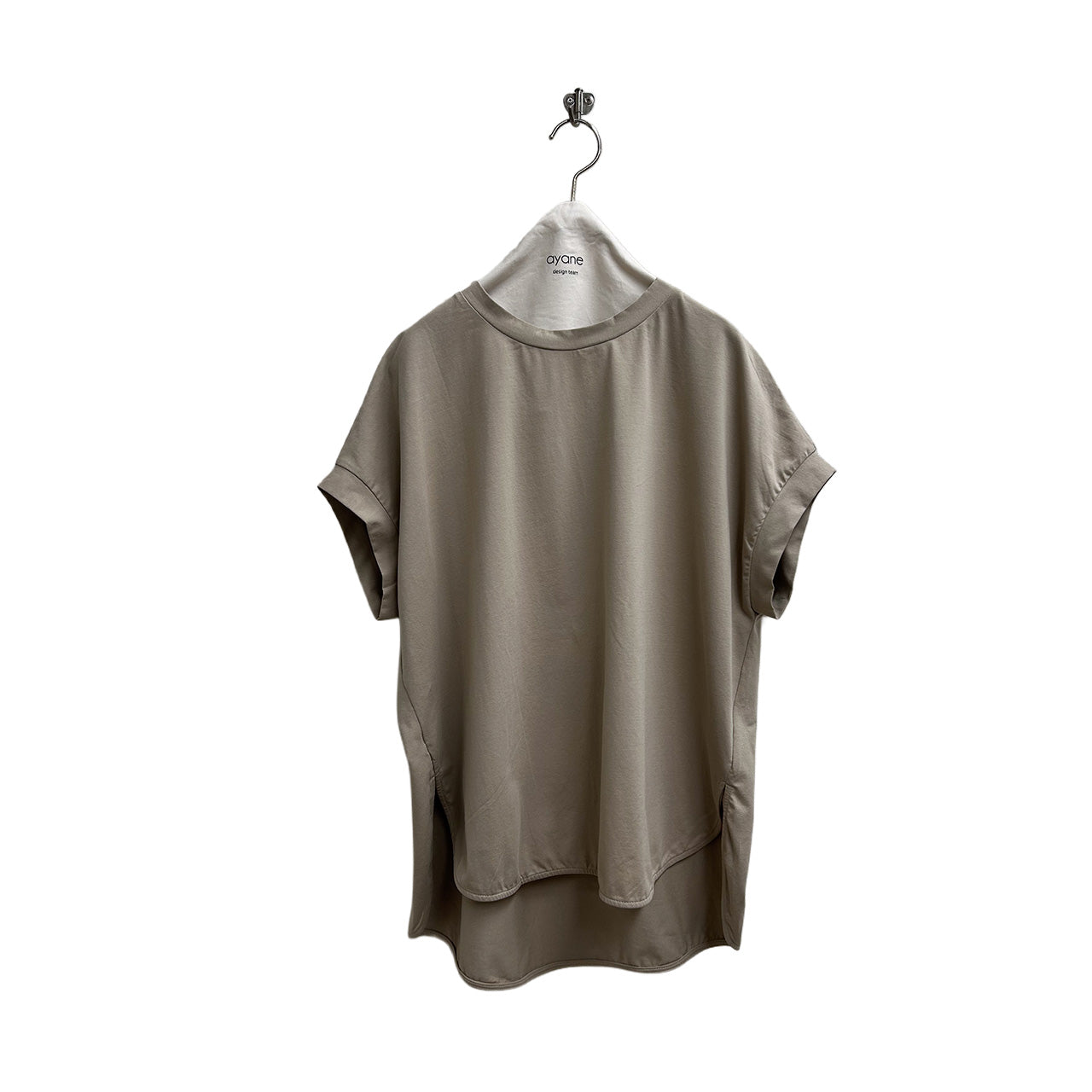 【ayane】フレンチスリーブバックロゴTシャツ/826528