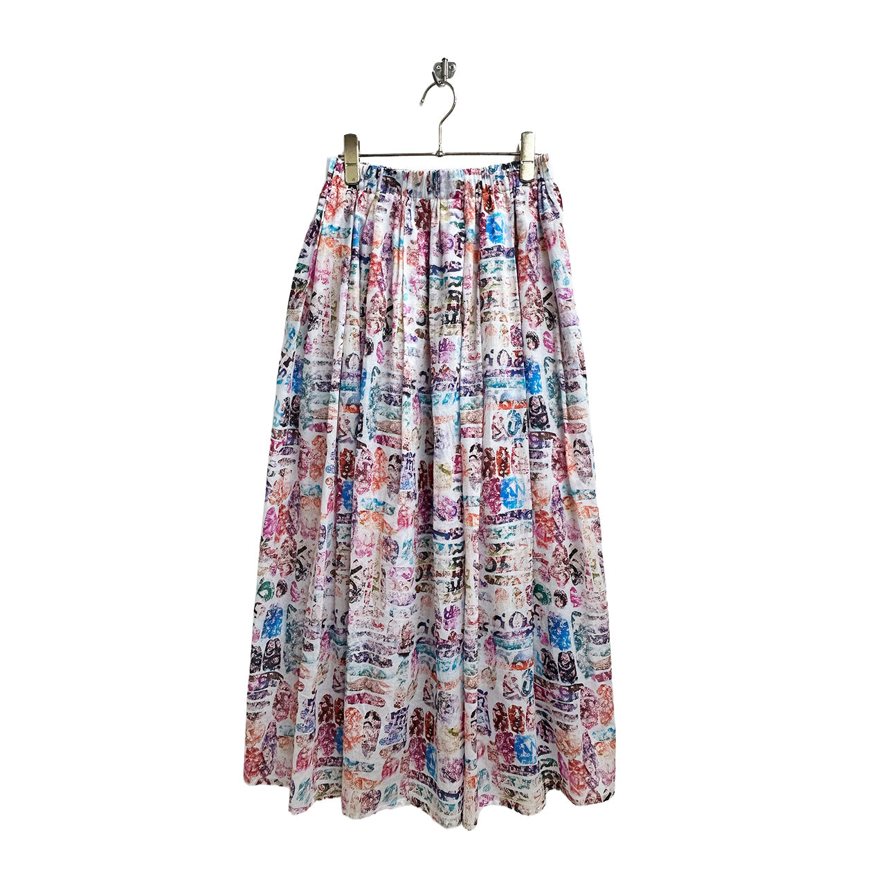 【ayane】ヨーロッパプリントギャザースカート/826531