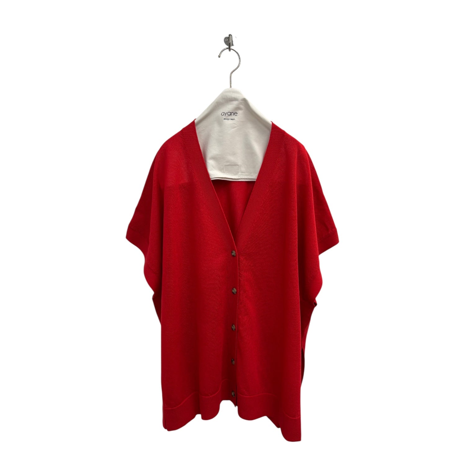 【ayane】シアーニットポンチョカーディガン/826541