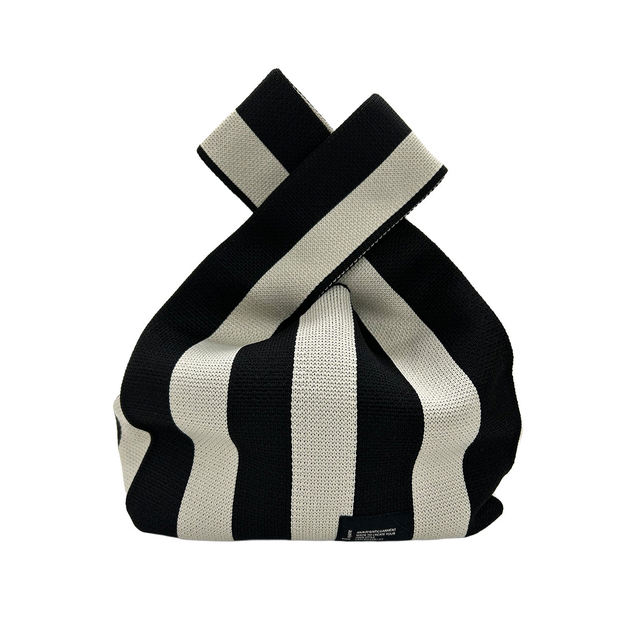 【ayane】ストライプニットトートバッグ/836630