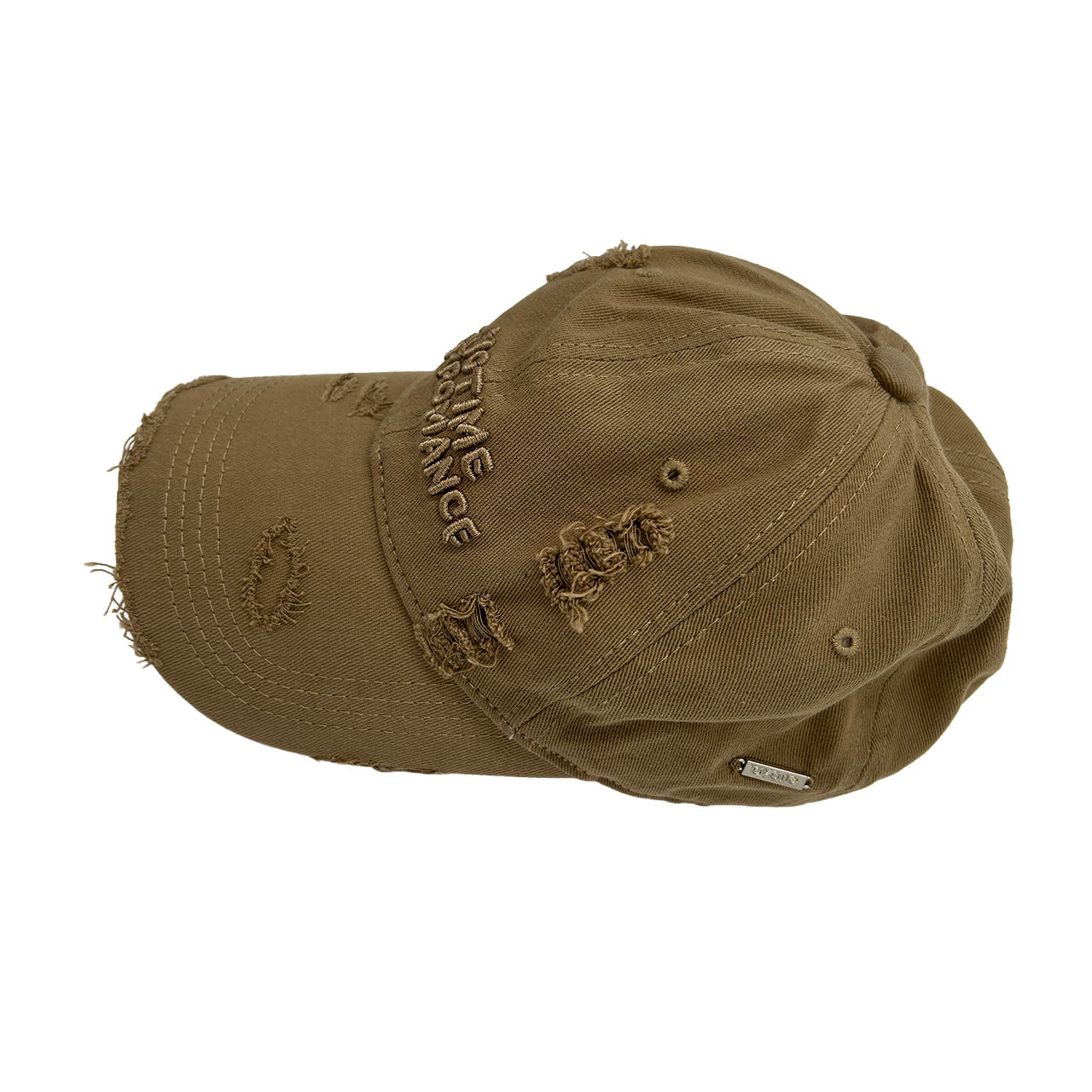 【ayane】クラッシュロゴ刺繡キャップ/836631