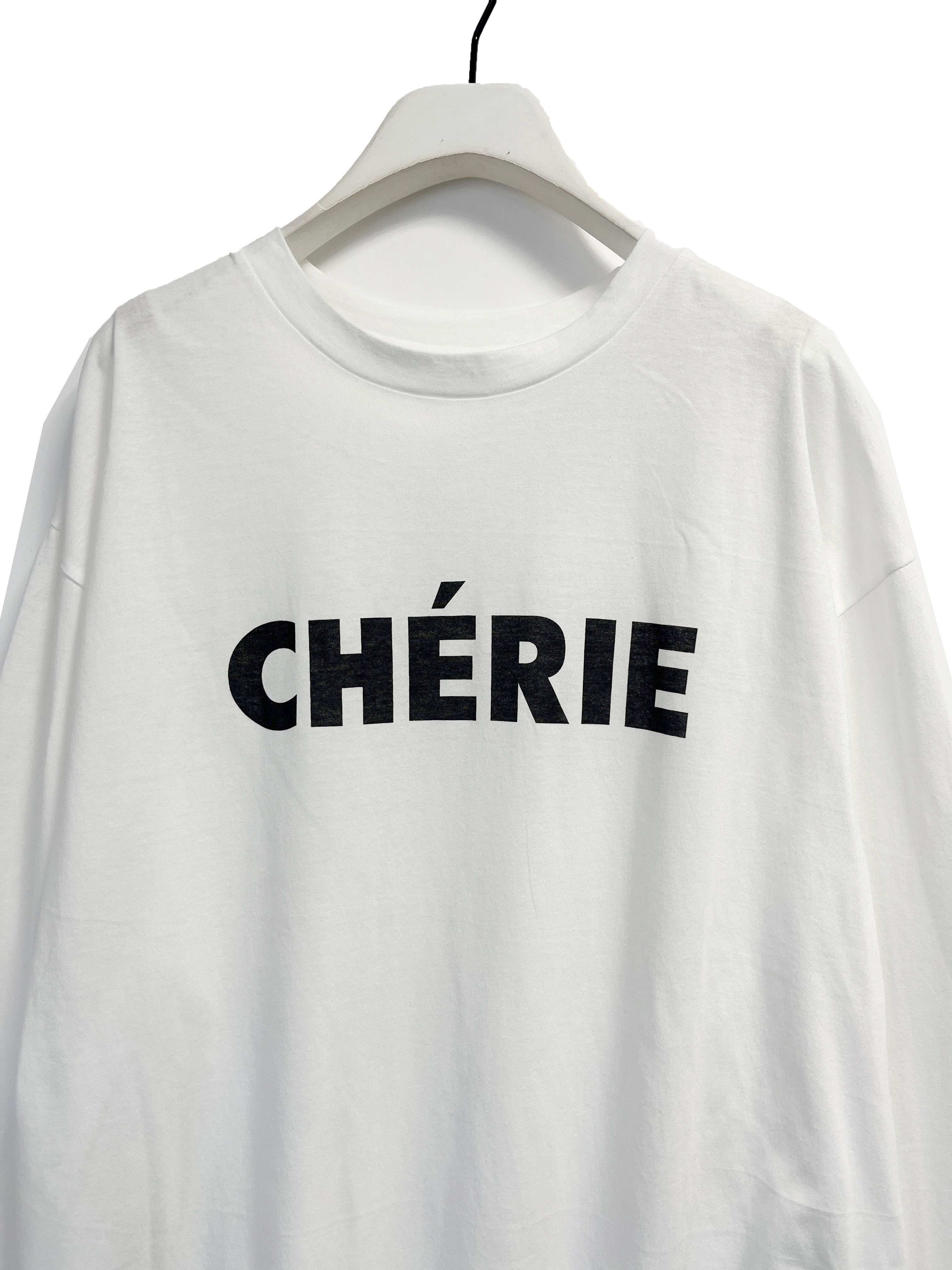 【CHIGNON】 "CHERIE"シンプルロゴT/8454-104KK