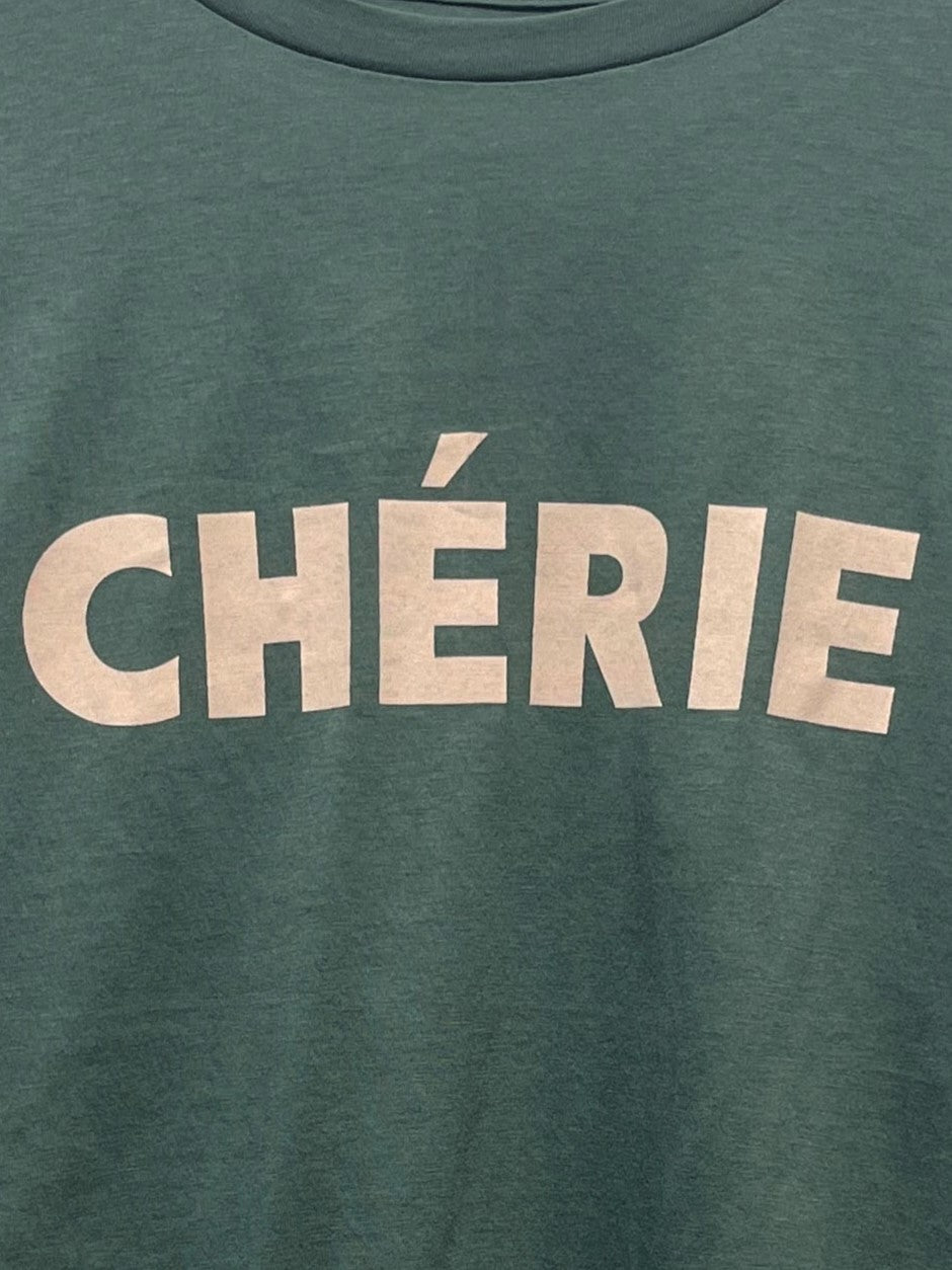 【CHIGNON】 "CHERIE"シンプルロゴT/8454-104KK