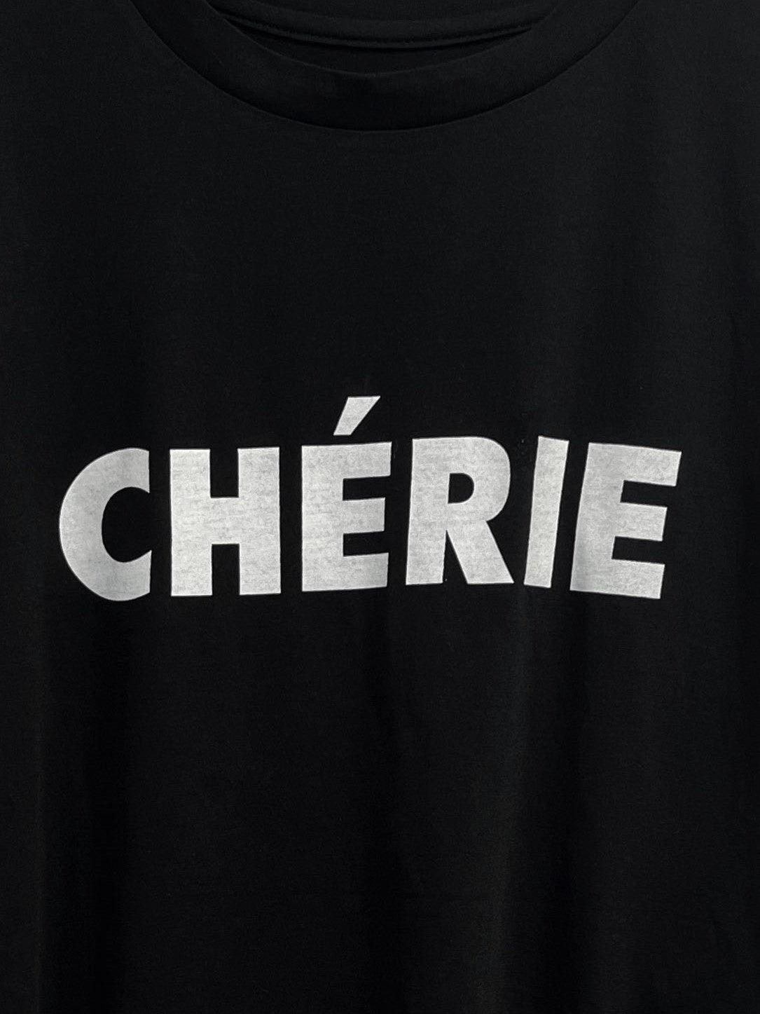 【CHIGNON】 "CHERIE"シンプルロゴT/8454-104KK