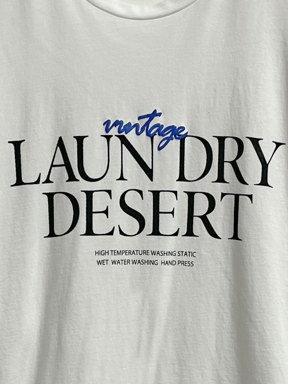 【CHIGNON】LAUNDRY発泡ロゴTee/8456-497KK