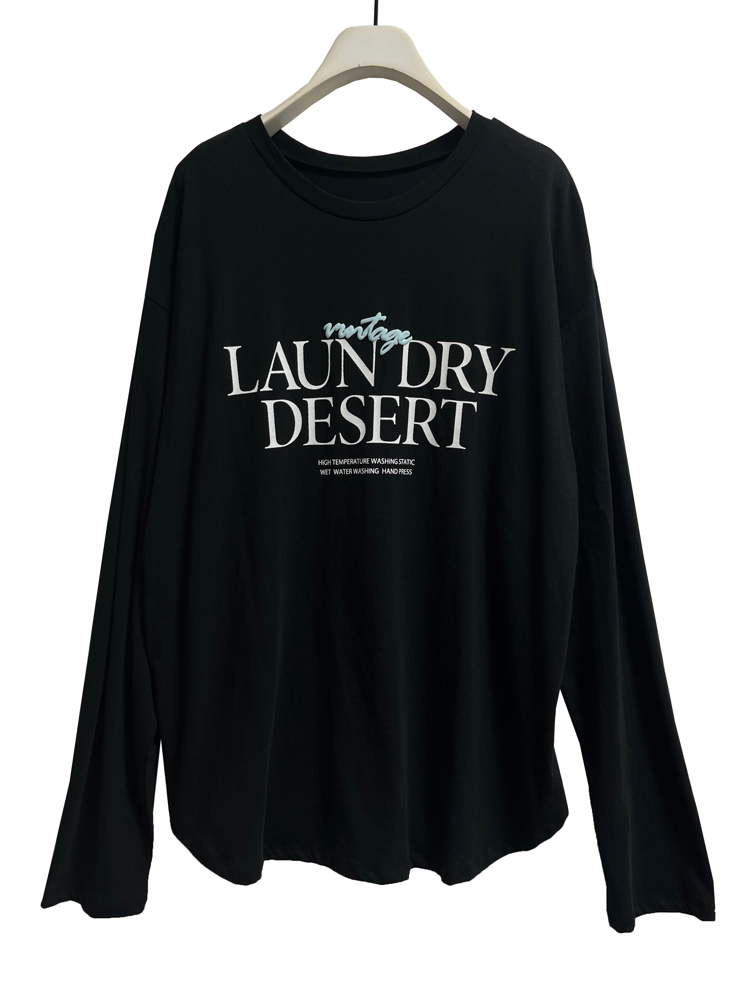 【CHIGNON】LAUNDRY発泡ロゴTee/8456-497KK