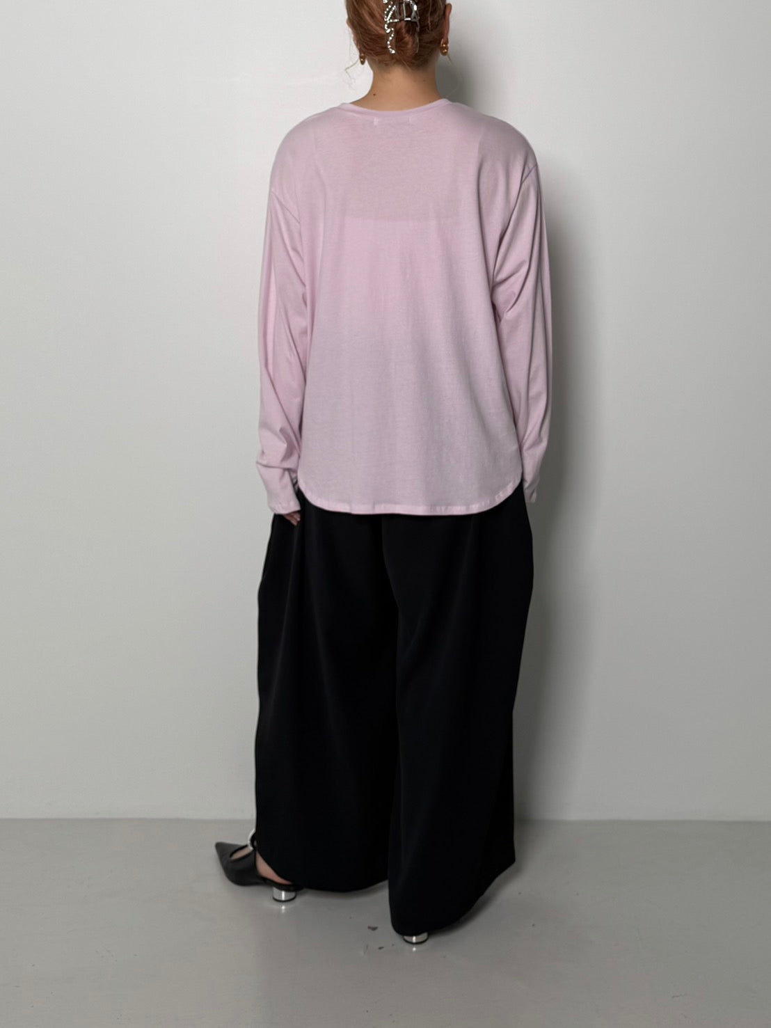 【CHIGNON】LAUNDRY発泡ロゴTee/8456-497KK
