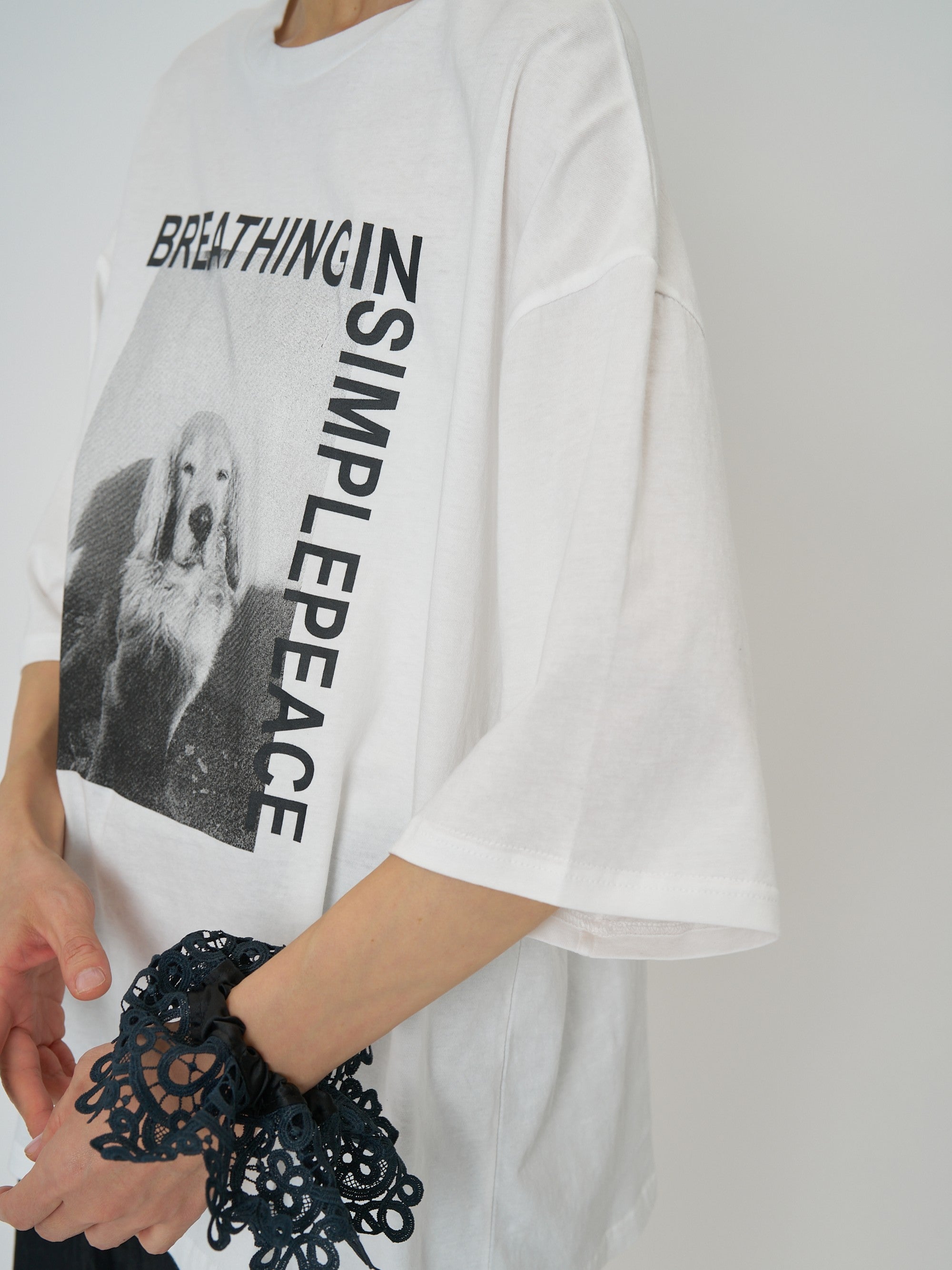 【CHIGNON】 アニマルフォト”DOG”Tee/8461-100KK
