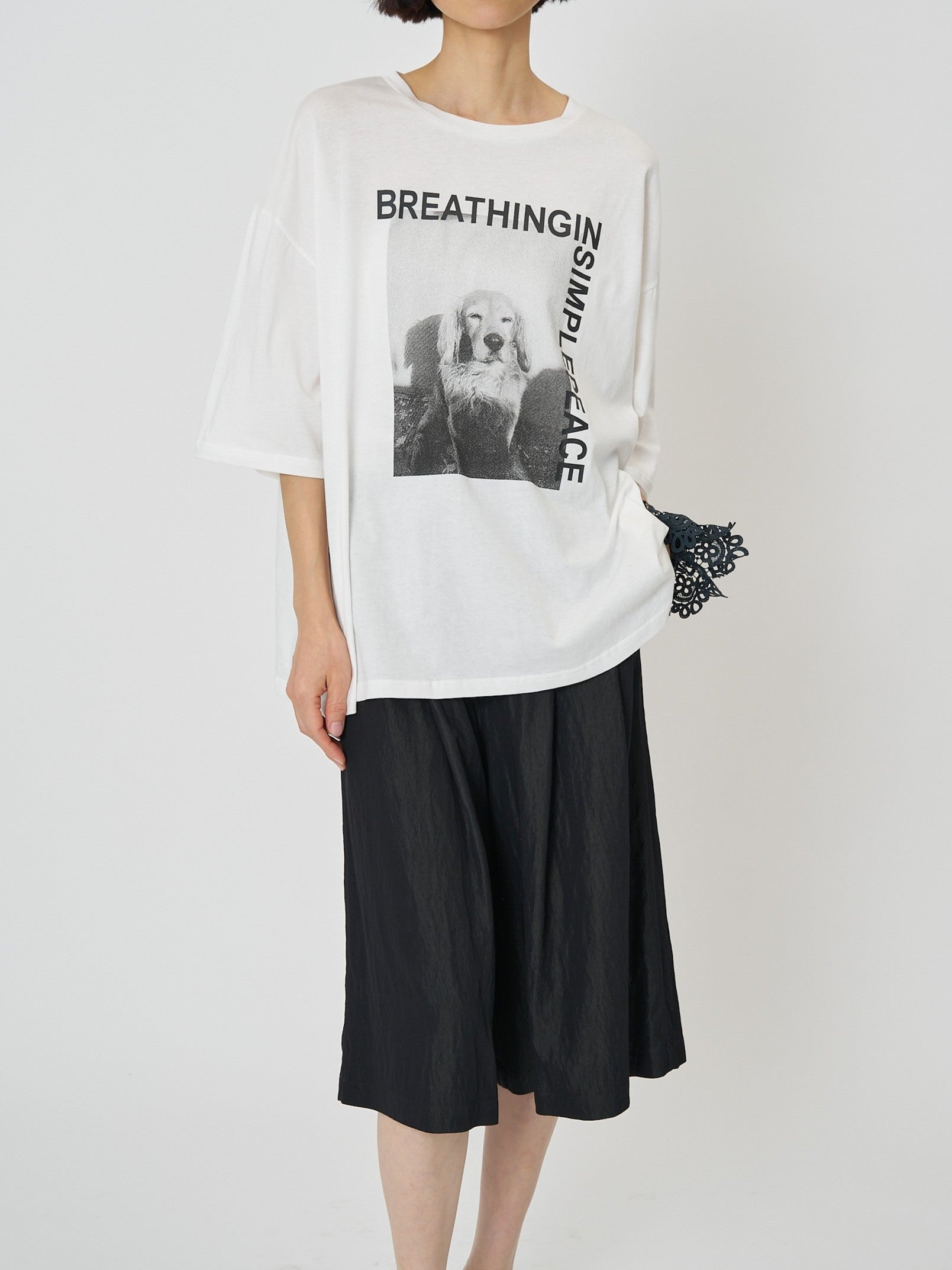 【CHIGNON】 アニマルフォト”DOG”Tee/8461-100KK