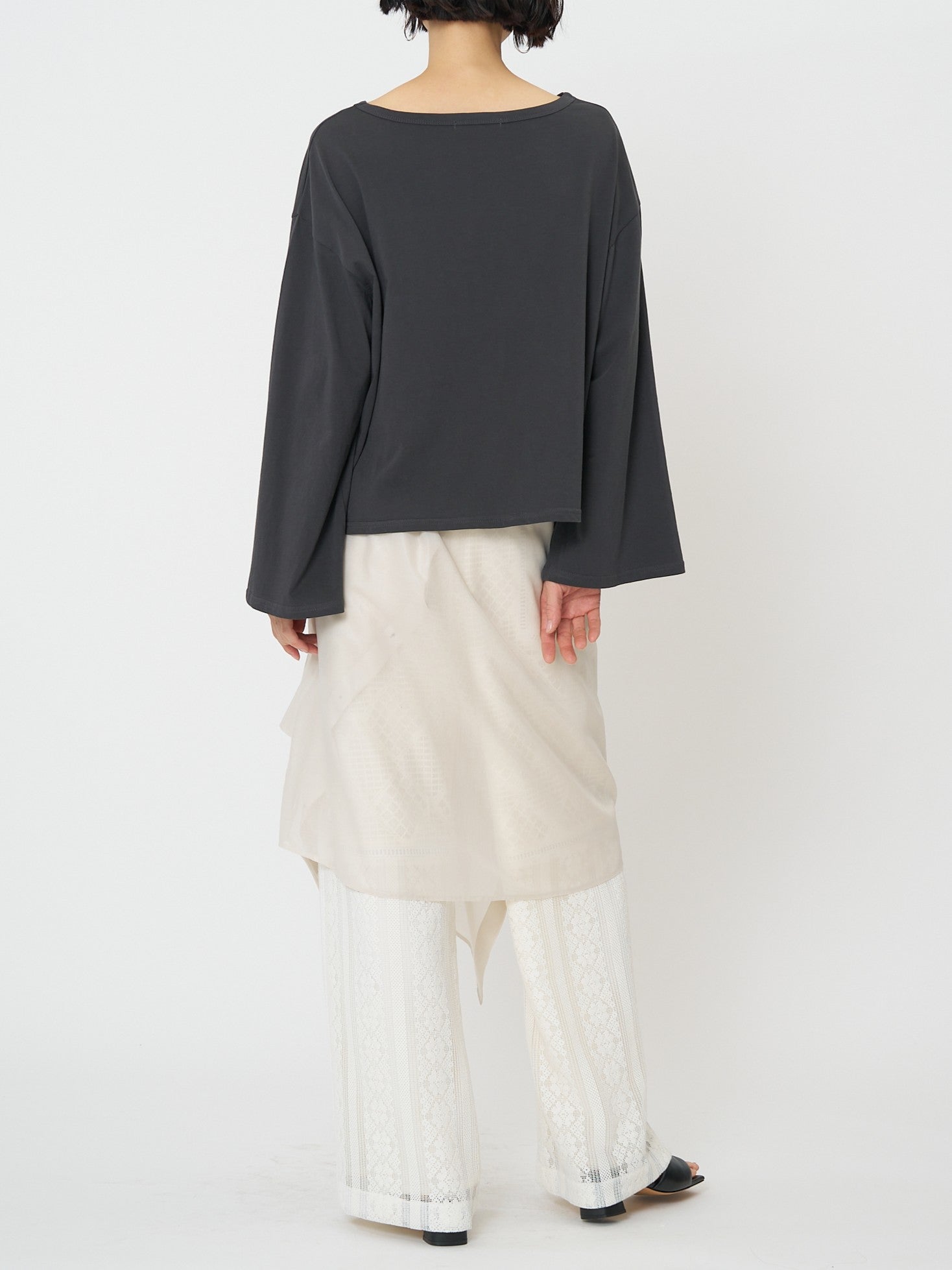 【CHIGNON】”FLOW”ウェイブロゴTee/8461-103KK