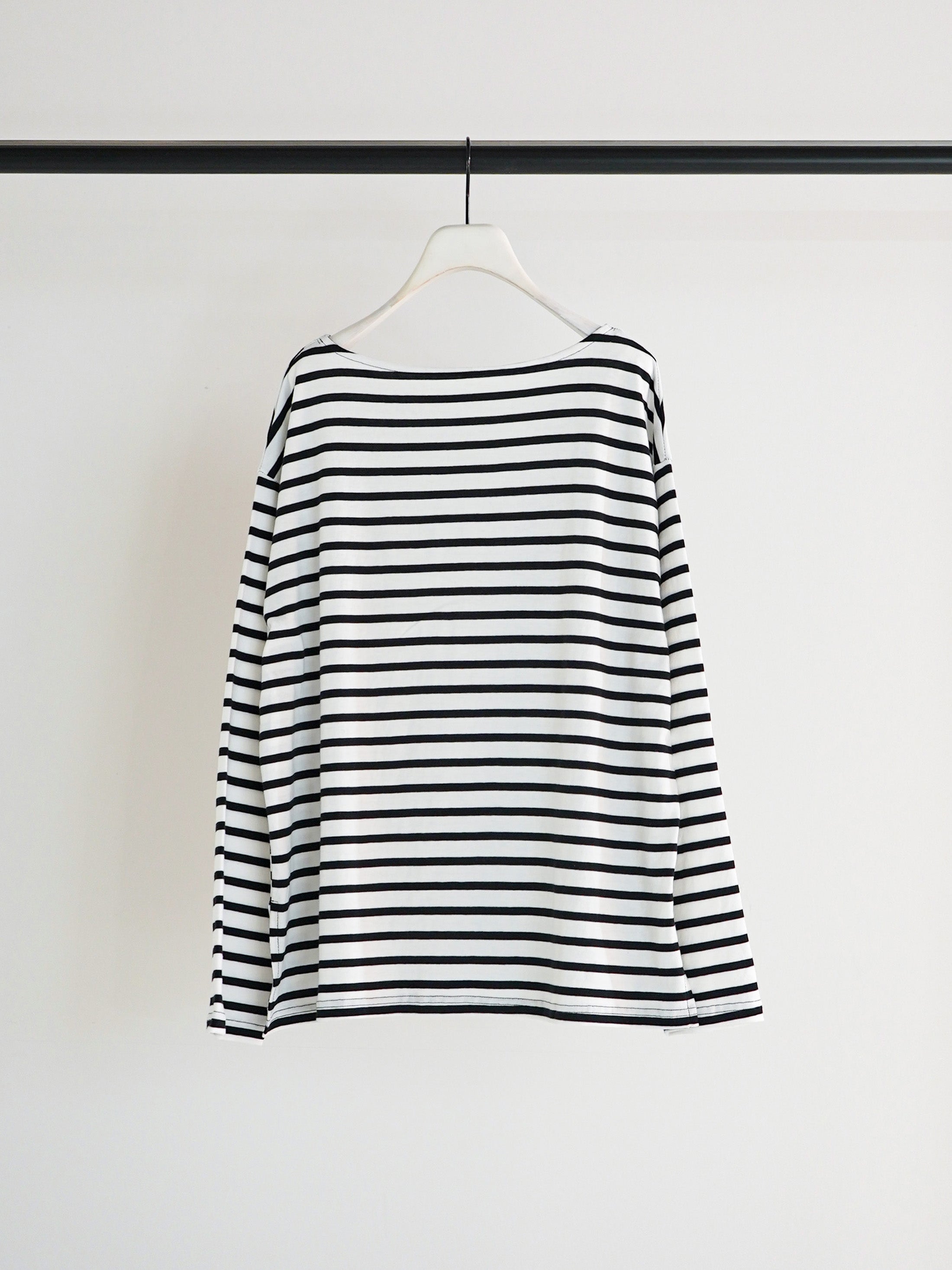 【CHIGNON】ボーダープリントロンTee/8461-104KK