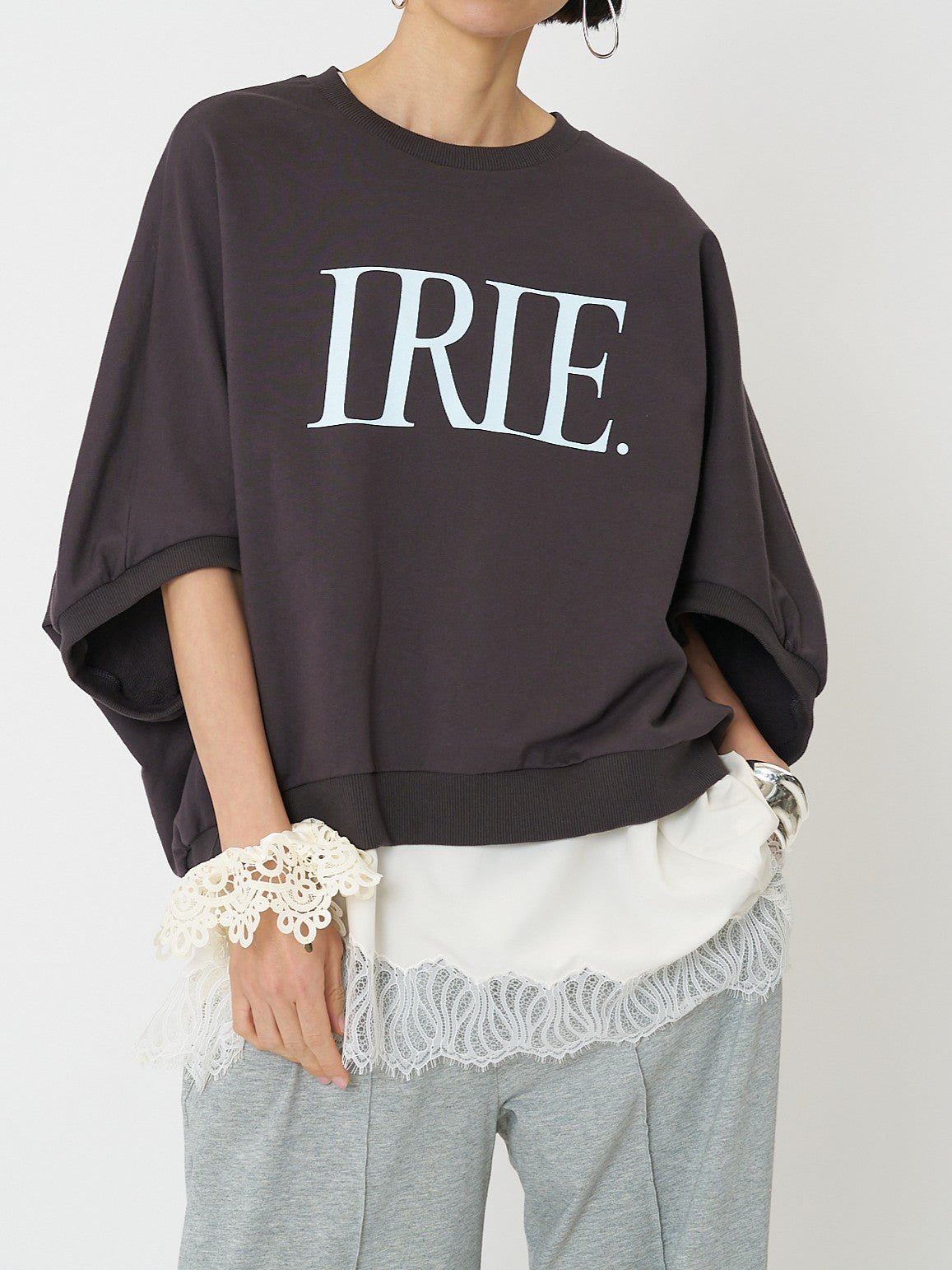 【CHIGNON】”IRIE”プリントドルマンプルオーバー/8461-105KK