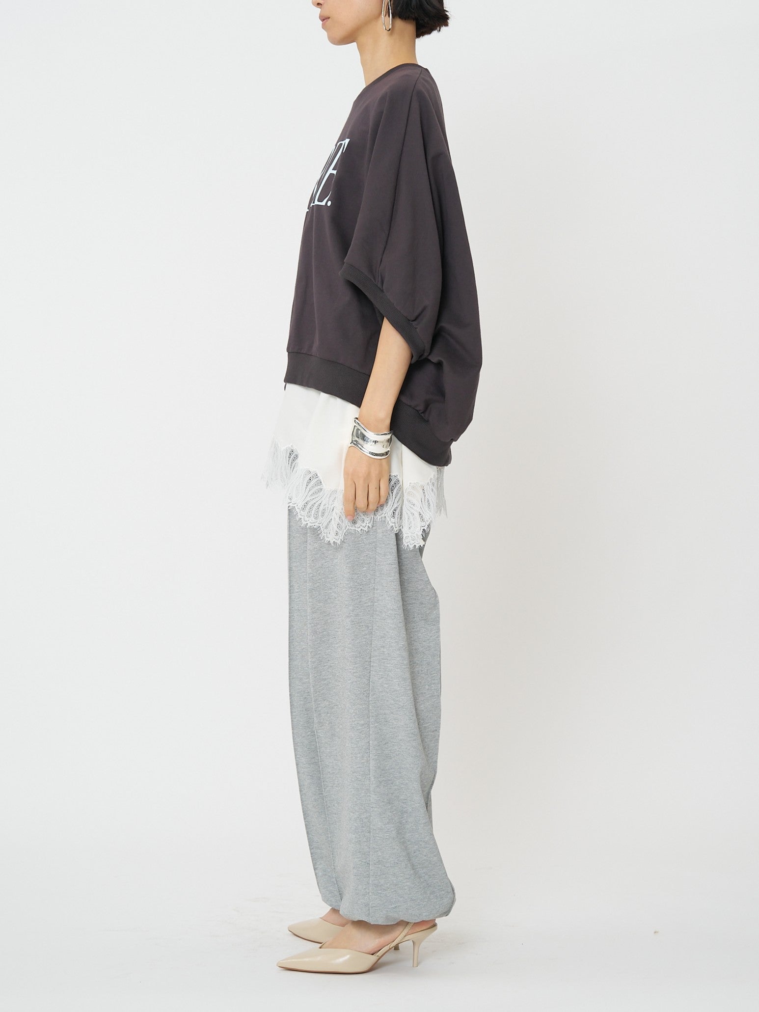 【CHIGNON】”IRIE”プリントドルマンプルオーバー/8461-105KK