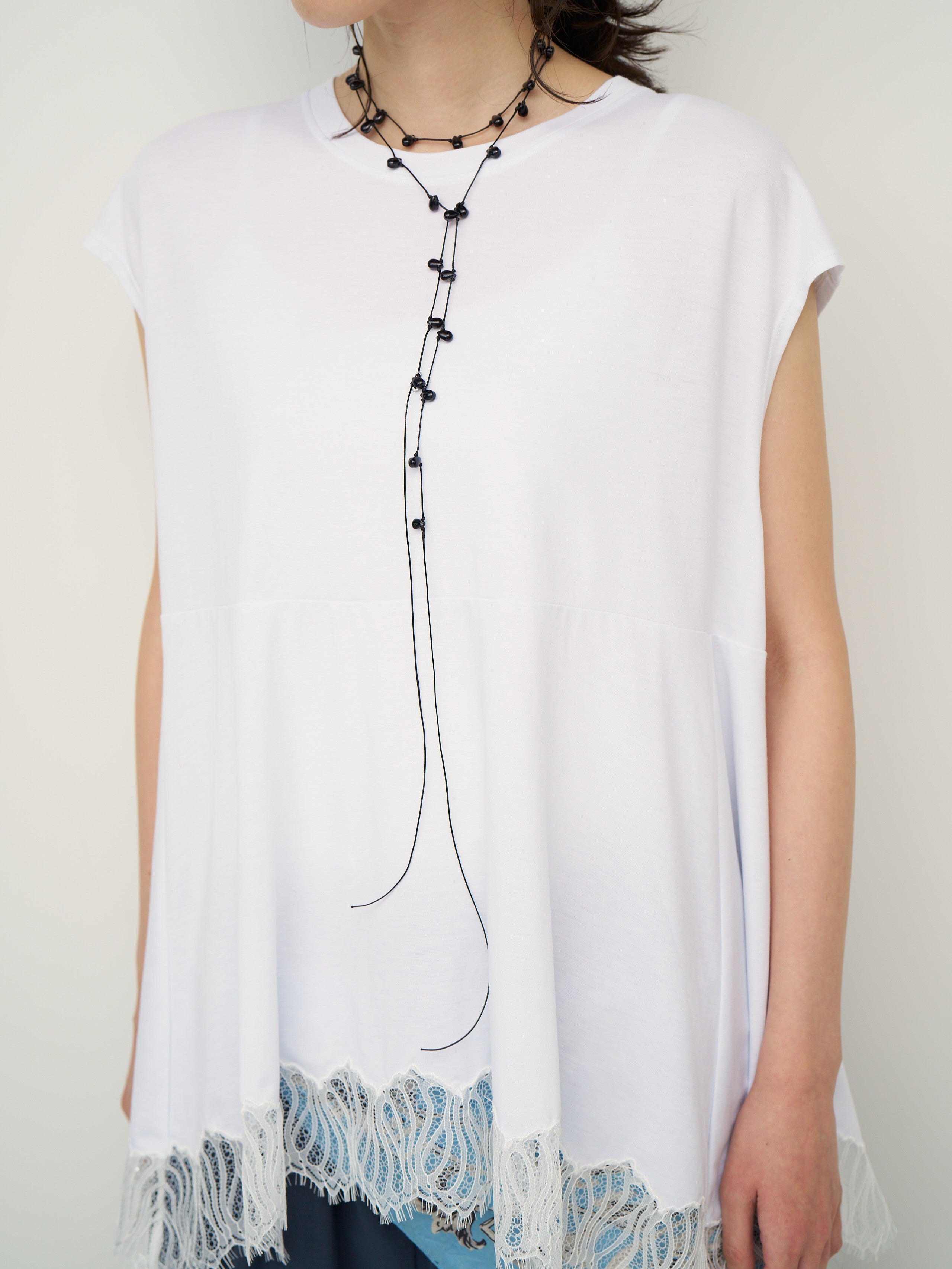 【CHIGNON】レースフレンチカットソー/8562-374NH