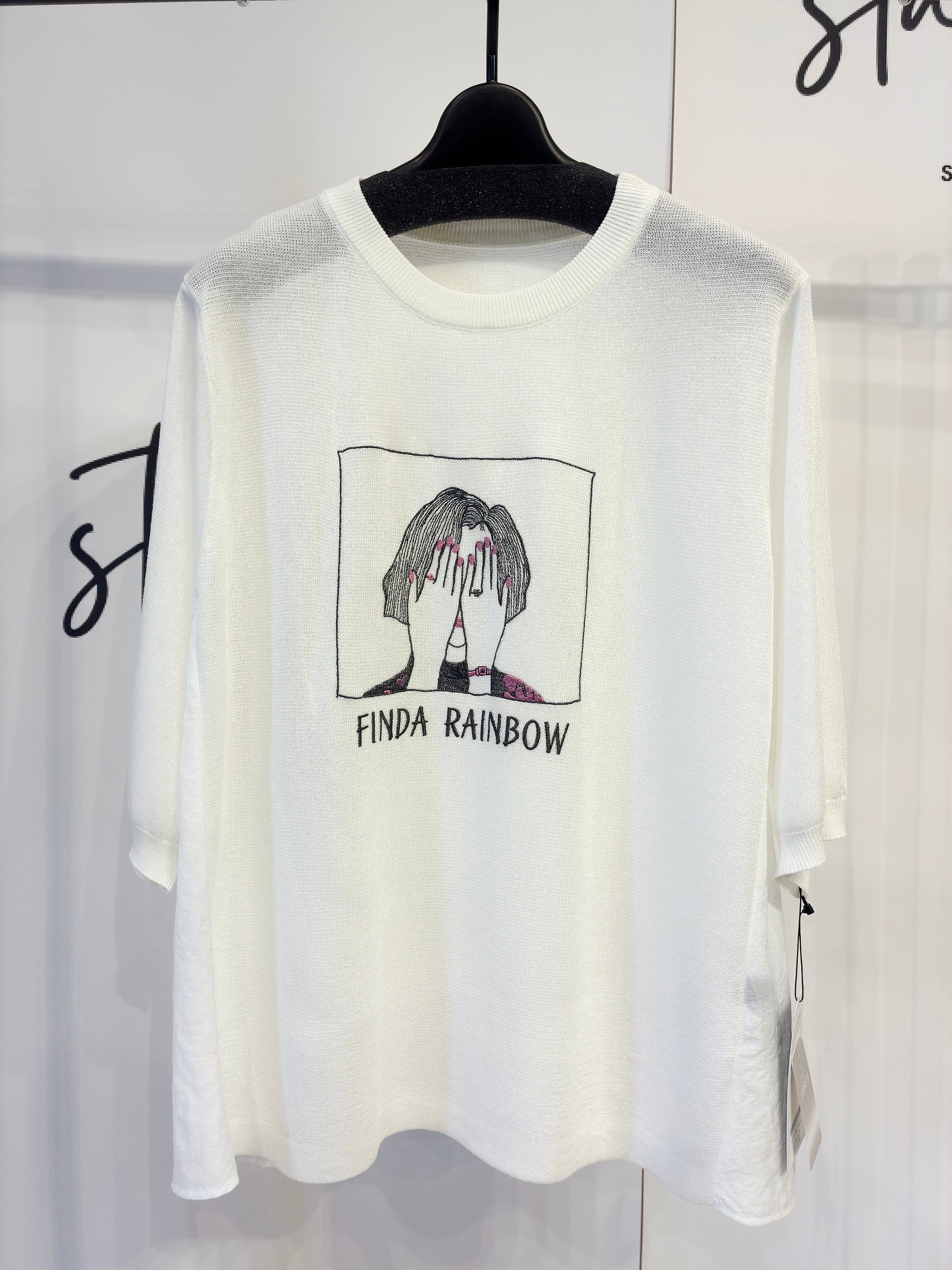 【C'EST MOI】デザイン刺繍ニットプルオーバー/11255356