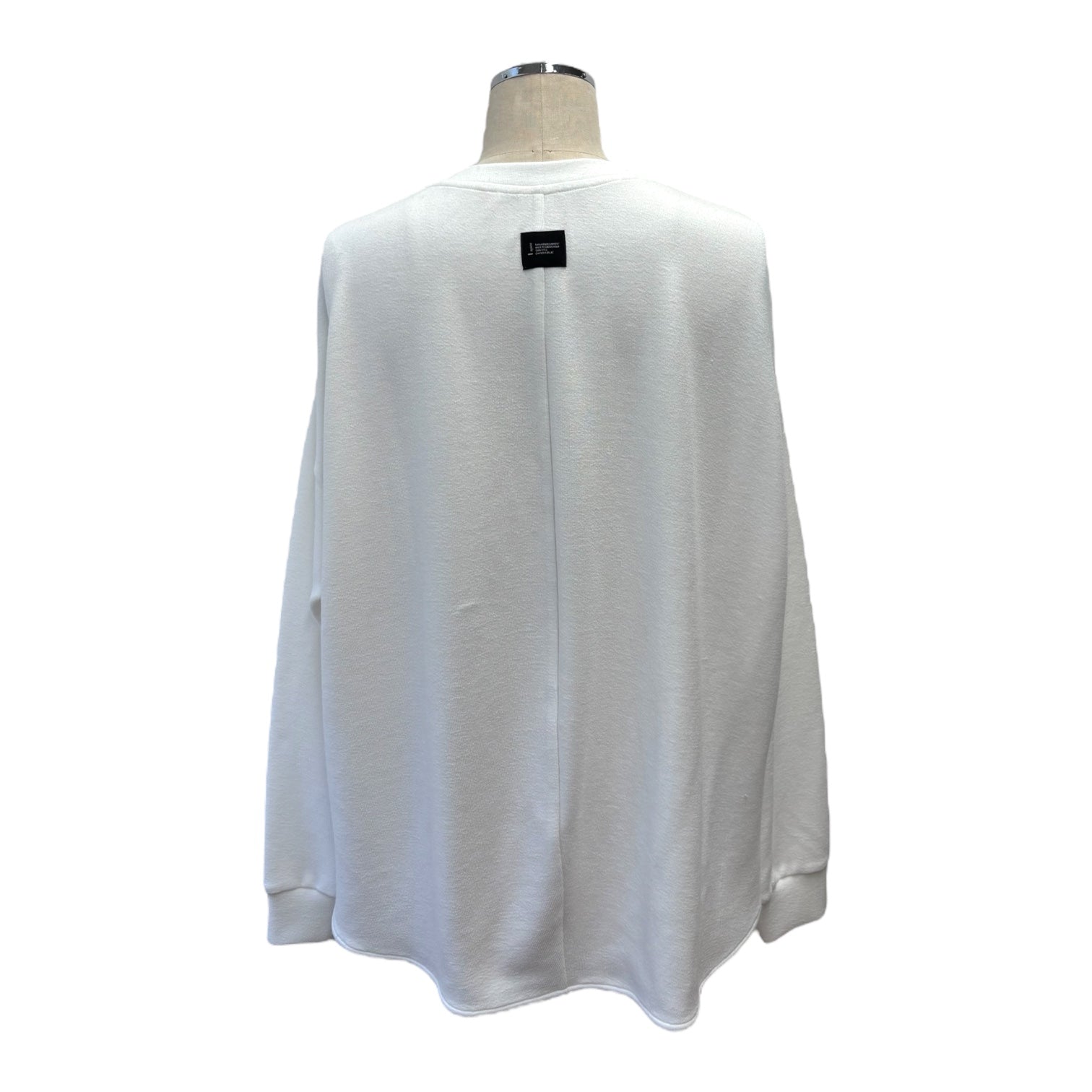 【ayane】プレーティングリブ生地クルーネックロンT/875811