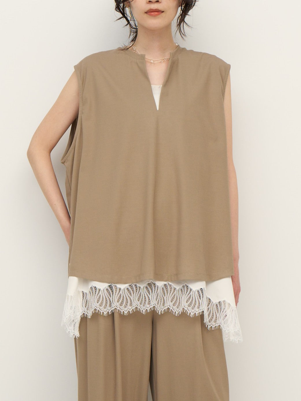 【CHIGNON】クールカットソースキッパープルオーバー/8862-381GL