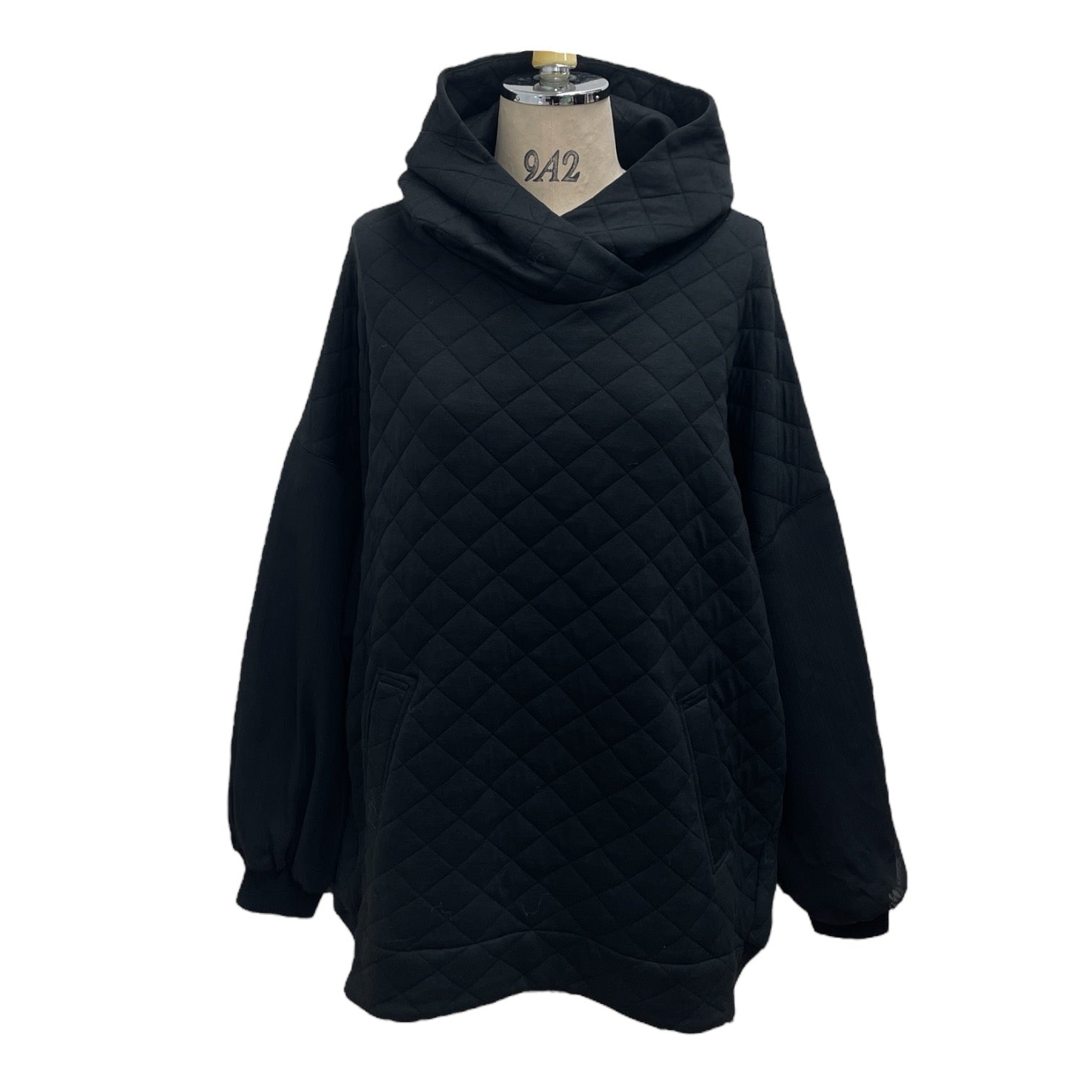 【ayane】キルト地フーデッドプルオーバー/ 895123