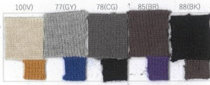 【QTUME】バイカラーモックネックニットドレス/552-21510