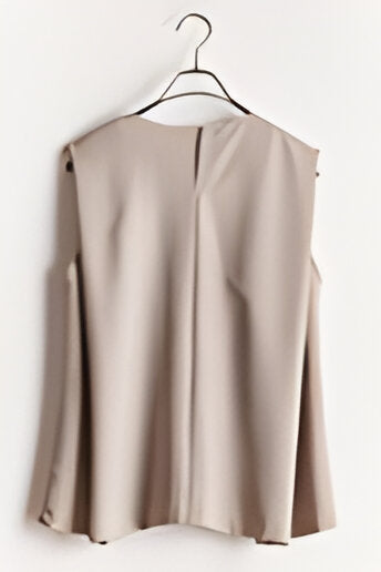 【STELLA CIFFON】ウォースフィルツイルスリーブレスブラウス/ST3-26405