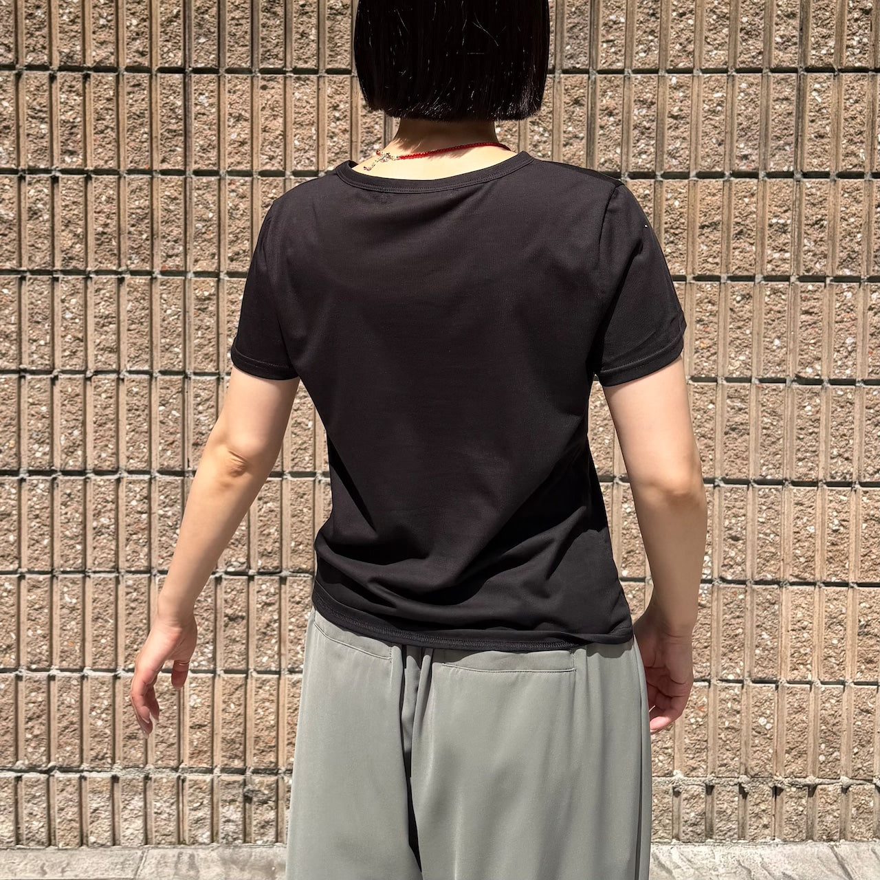 【Anna Kerry】ミニロゴコンパクトTシャツ/85262916