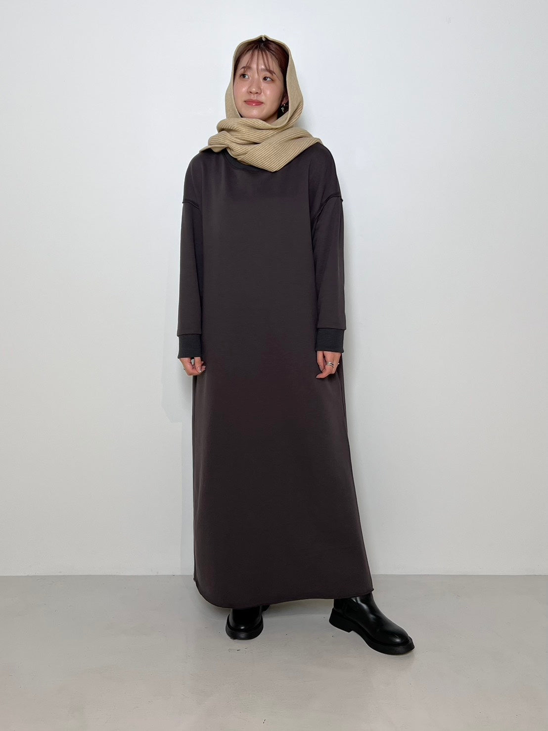 【CHIGNON】フードマフラー/9156-551DP