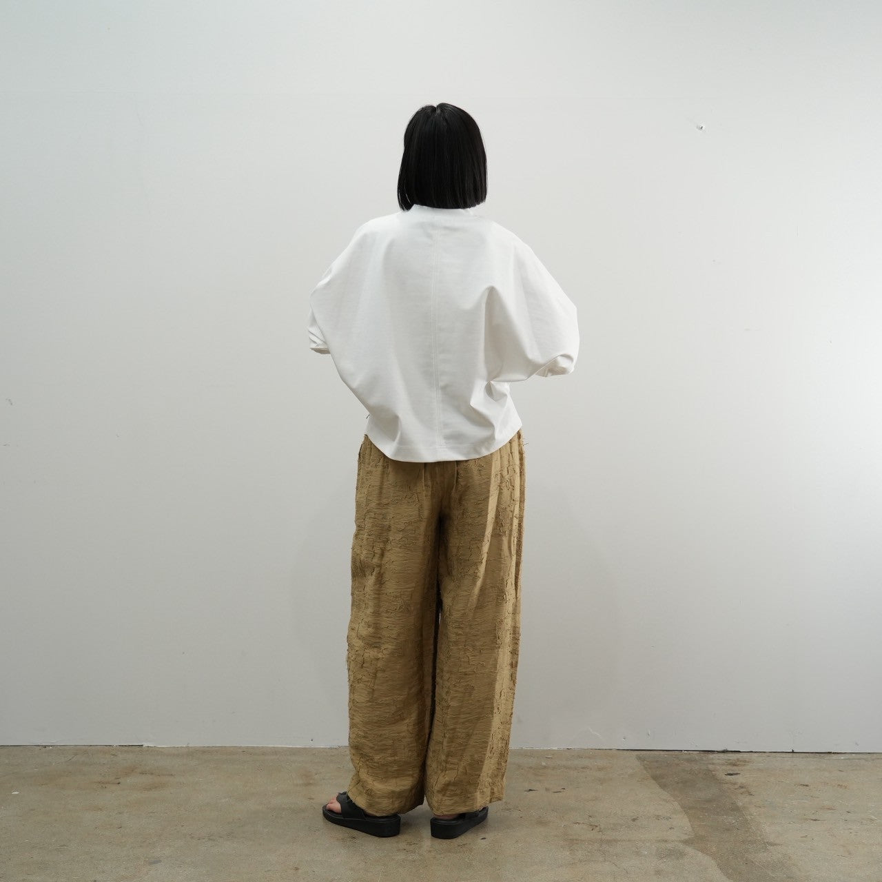 【RILATO】ジャガードリラックスパンツ/R25379