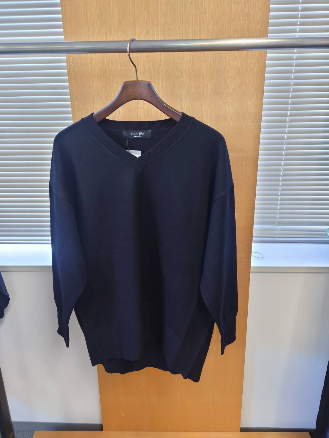 【PRIORITY】Vネックモチフワニット/T57110PL