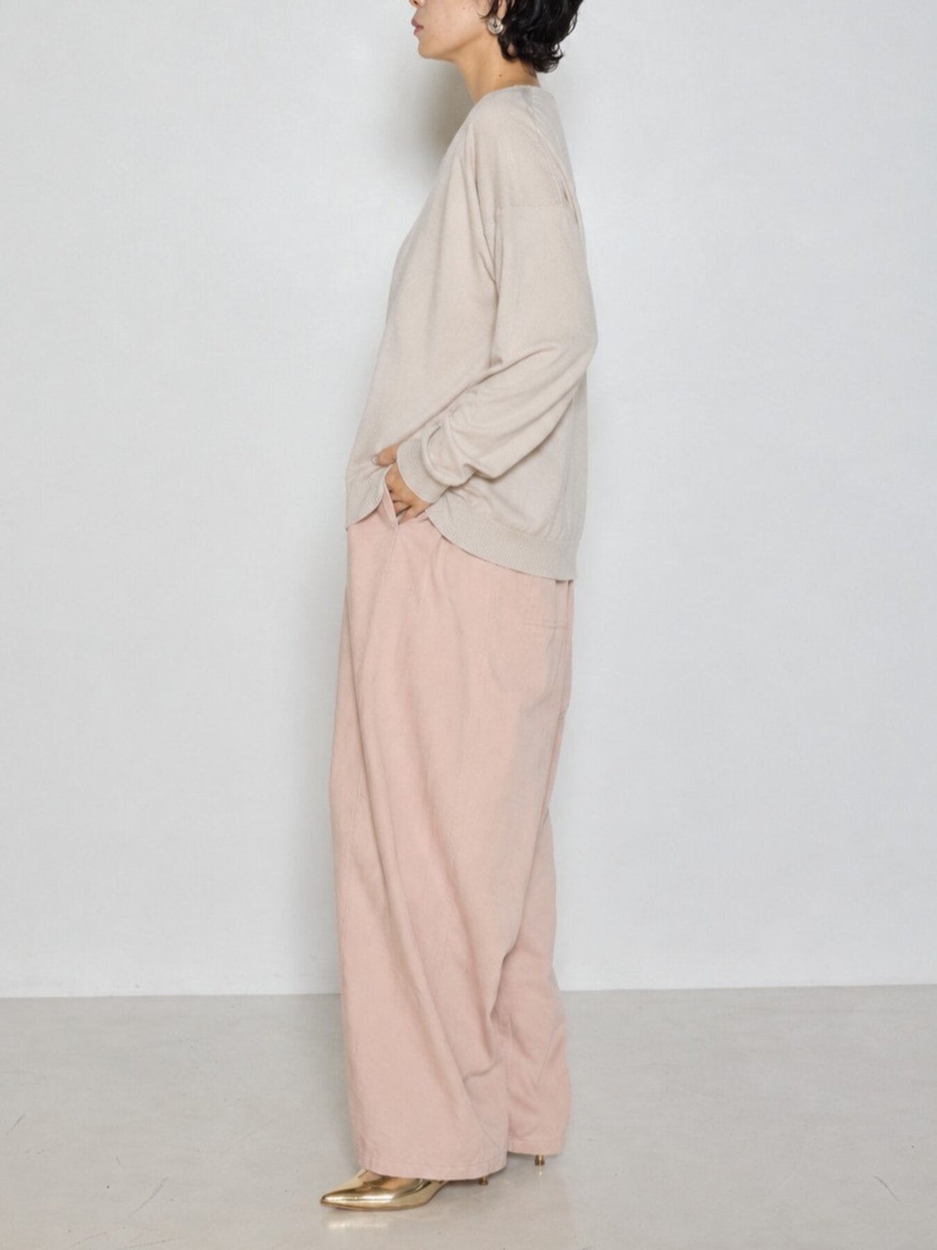 【CHIGNON】 2wayレイヤードニット/9865-428GS