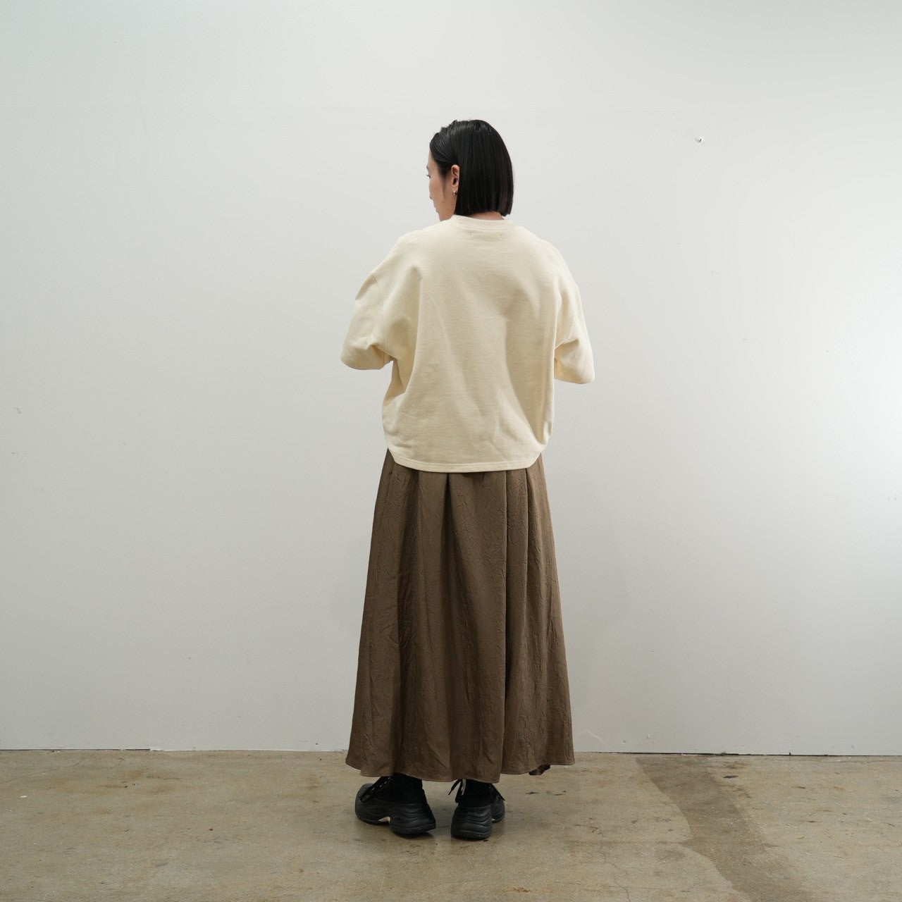 【RILATO】シワ加工タックスカート/R25383