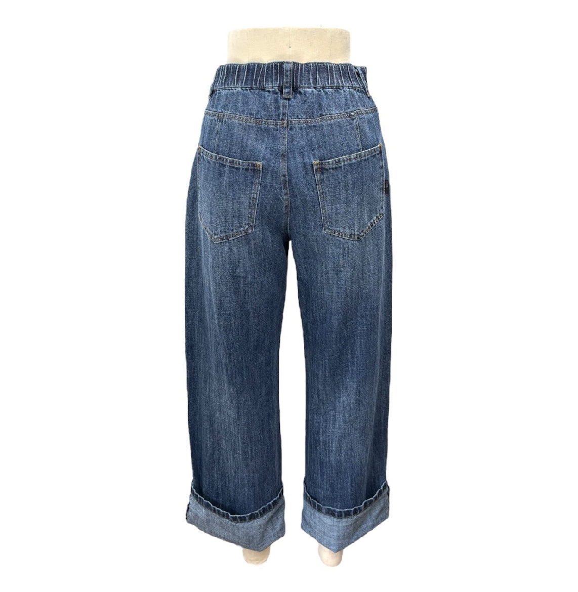 【ayane】リネン混デニムワイドパンツ/855704