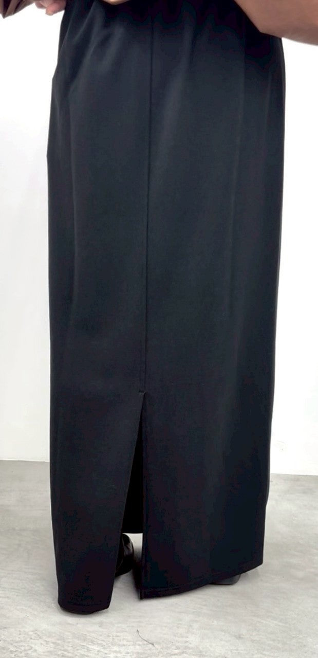 【CLOCHE】カットジョーゼットイージータイトスカート/552-86519