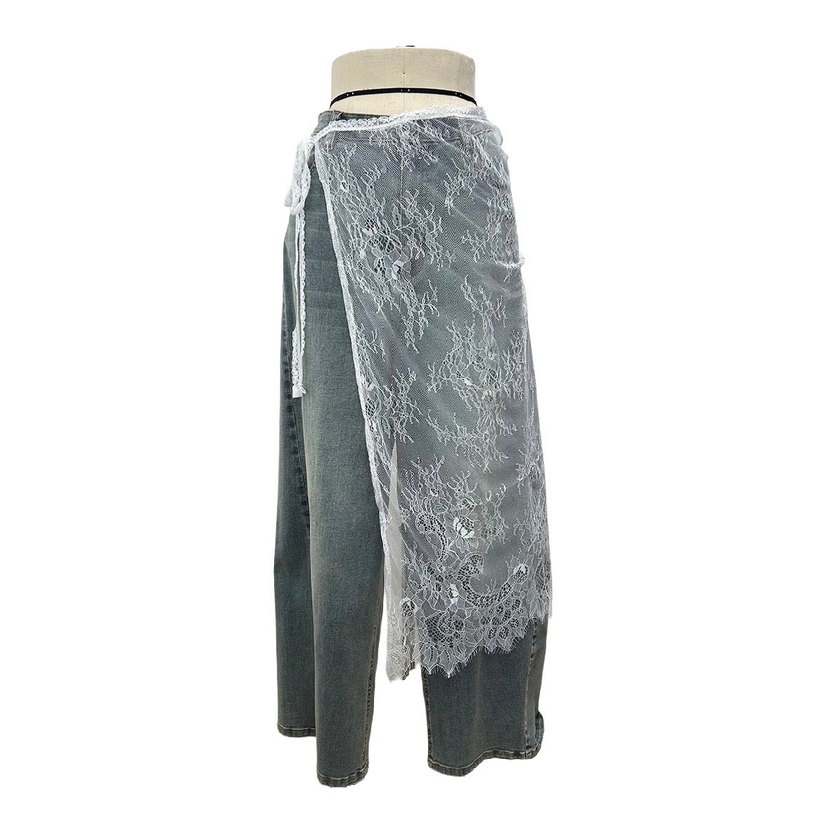 【ayane】レースオーバースカート/836642