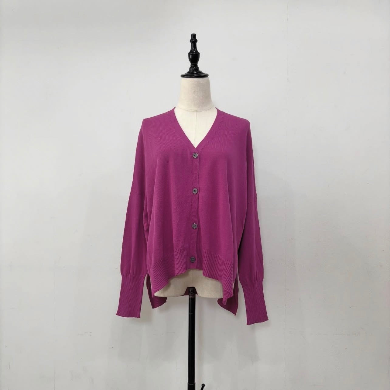 【siro de labonte】サイドスリットカーディガン/R623101