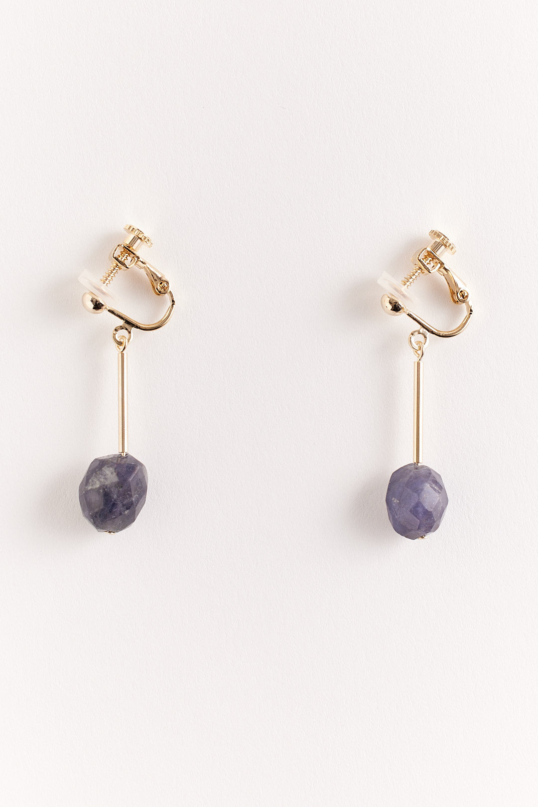 【STELLA CIFFON】ビーズ×ナチュラルストーンピアス・イヤリング/AST1-26P07/AST1-26E07