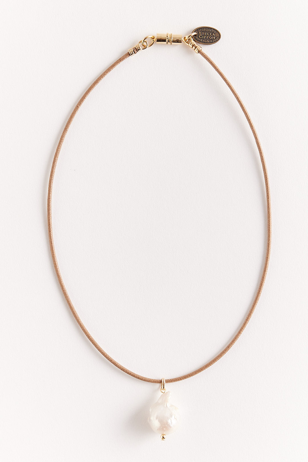 【STELLA CIFFON】オイスターフレッシュパールネックレス/AST1-26N09