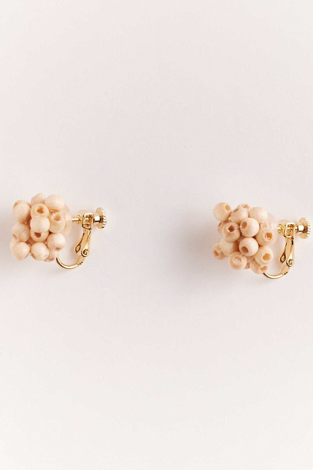 【STELLA CIFFON】ウッドビーズピアス・イヤリング/AST2-26P02/AST2-26E02