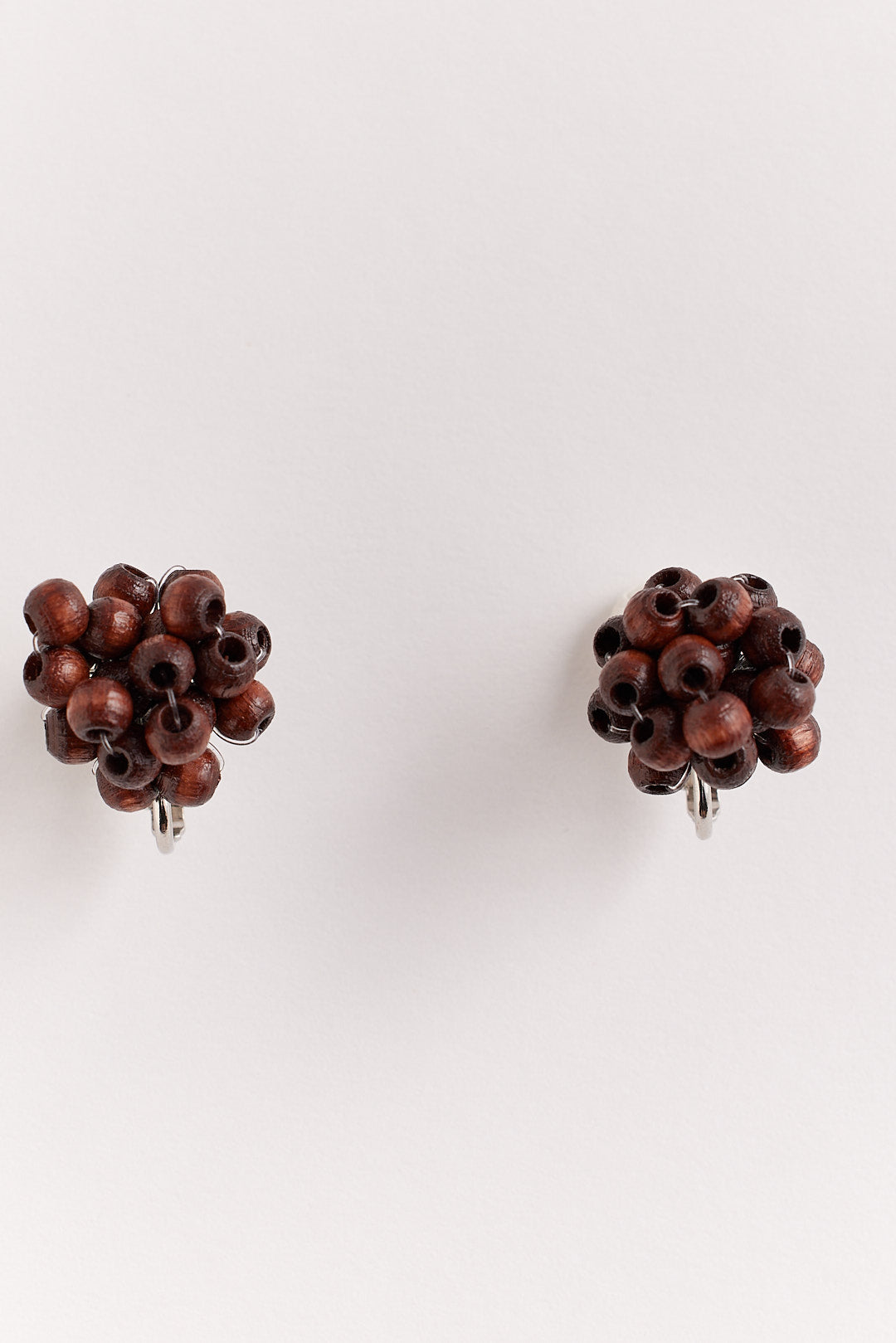 【STELLA CIFFON】ウッドビーズピアス・イヤリング/AST2-26P02/AST2-26E02