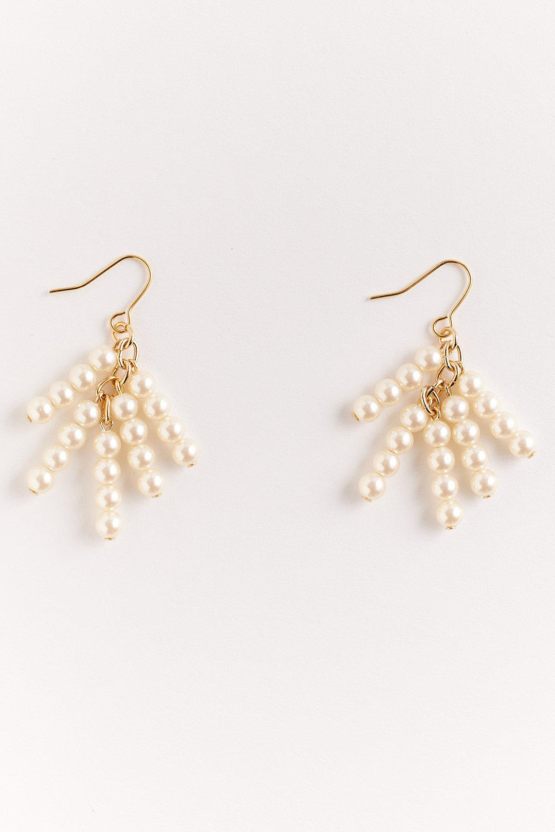 【STELLA CIFFON】レジンパールフリンジピアス・イヤリング/AST2-26P05/AST2-26E05