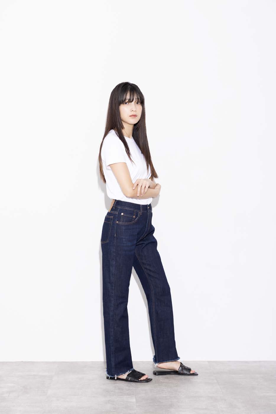 【MARGAUX VINTAGE】ワンウォッシュセンター加工/MG PT-25136-A