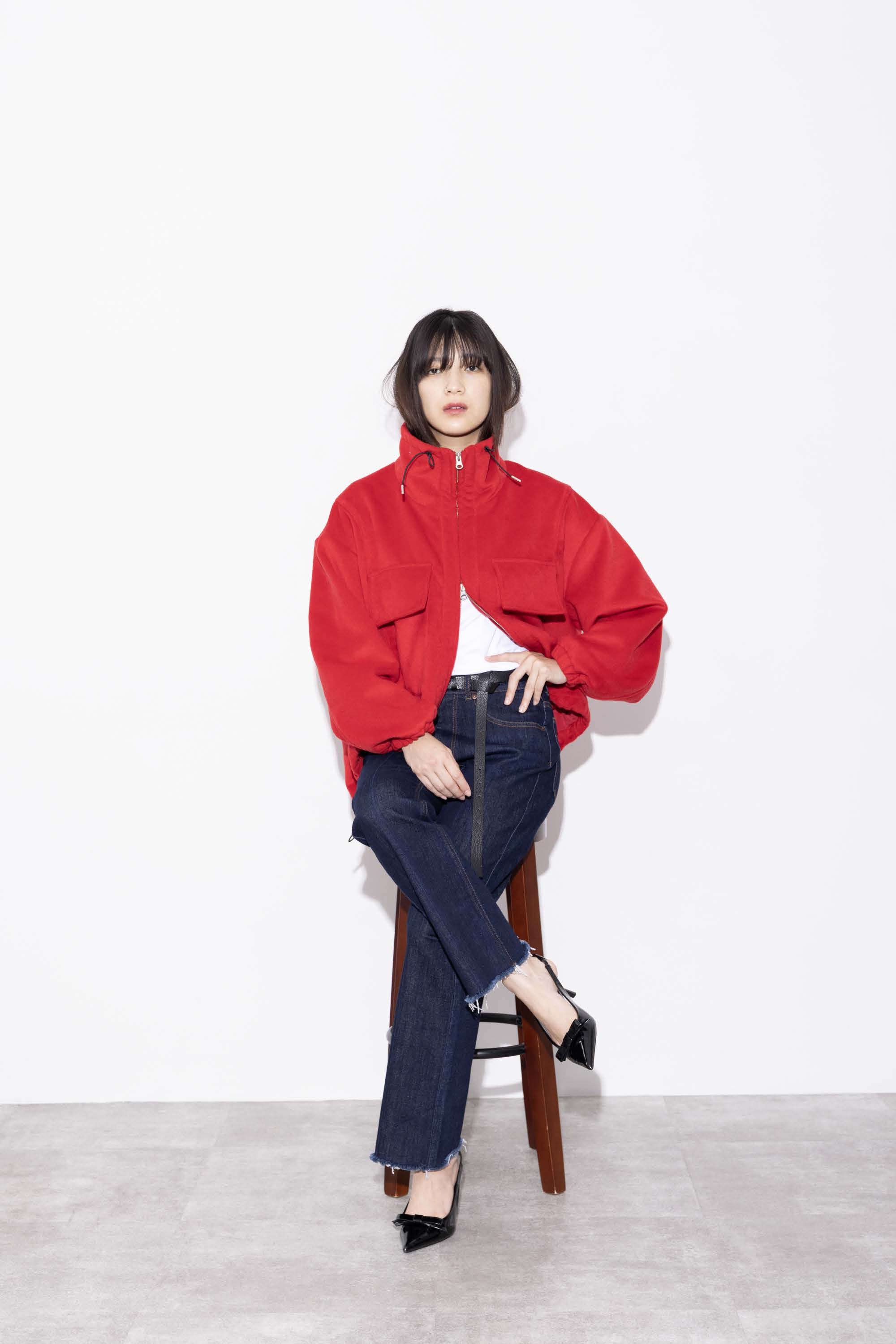 【MARGAUX VINTAGE】ワンウォッシュセンター加工/MG PT-25136-A