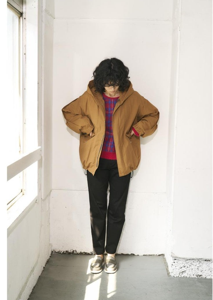 【WYTE】 モヘアチェックニットプルオーバー/10-30310