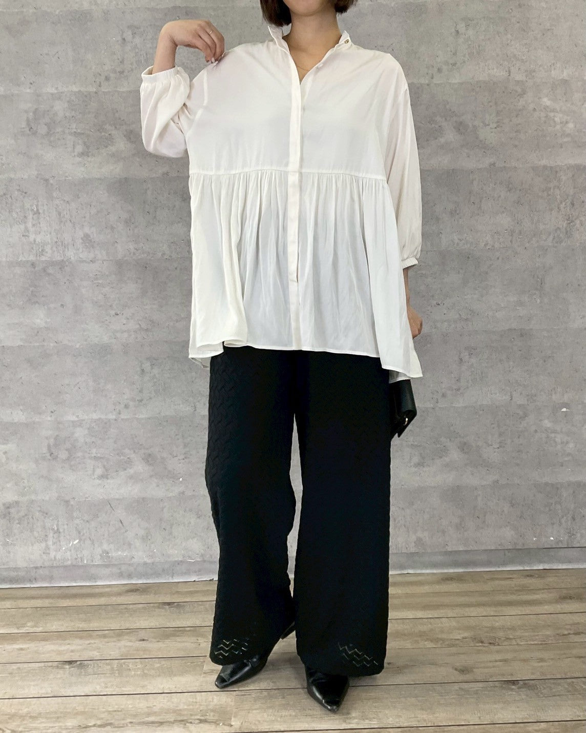 【Anna Kerry】ヤブリ柄イージーパンツ/27253603